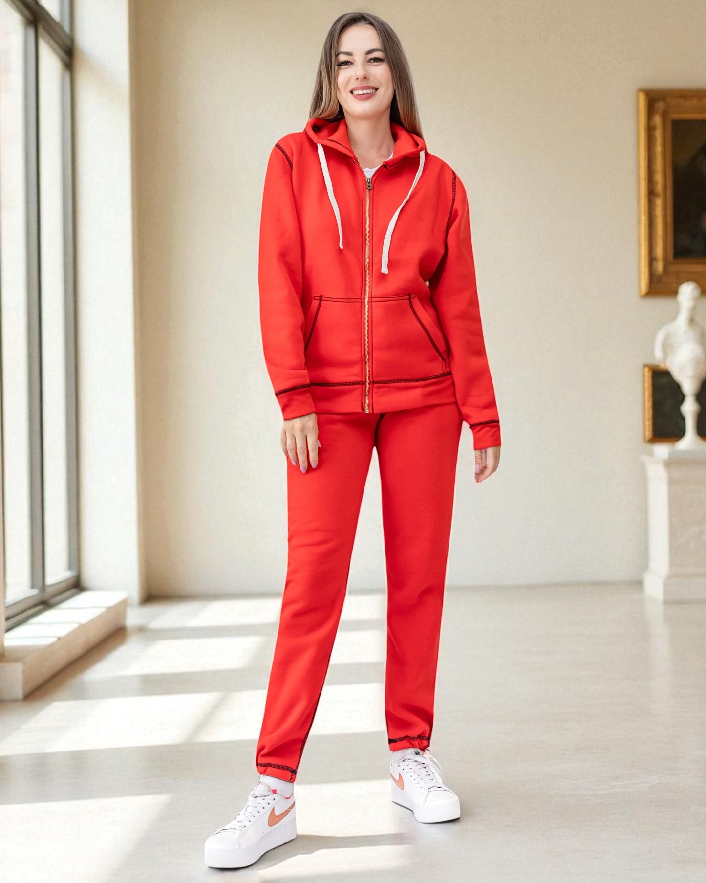 Women's Alysun Lite Spring Sweatsuit Jogger Hoodie Set