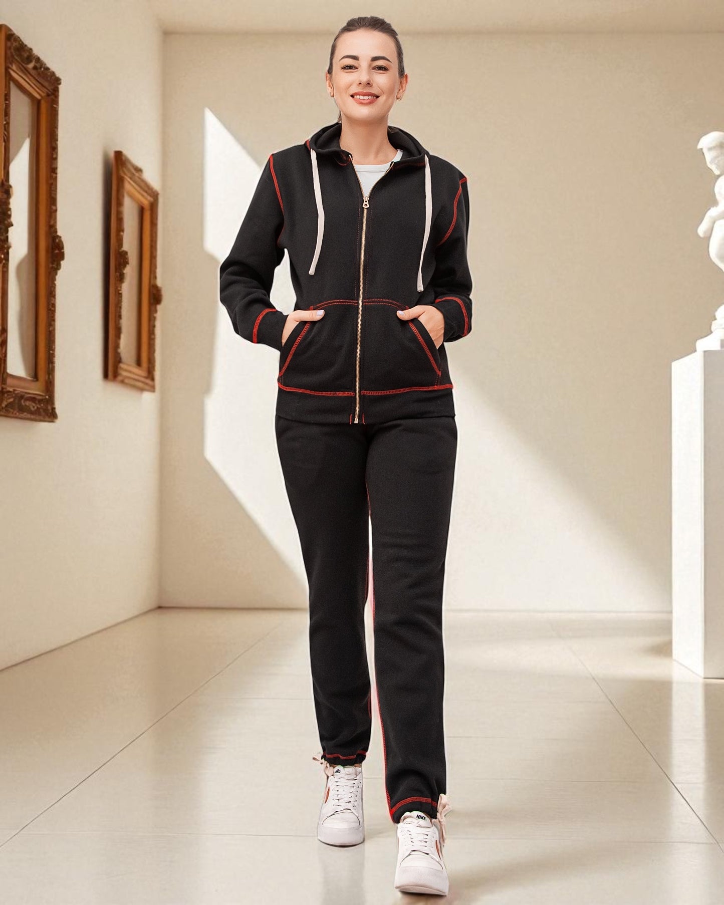 Women's Alysun Lite Spring Sweatsuit Jogger Hoodie Set