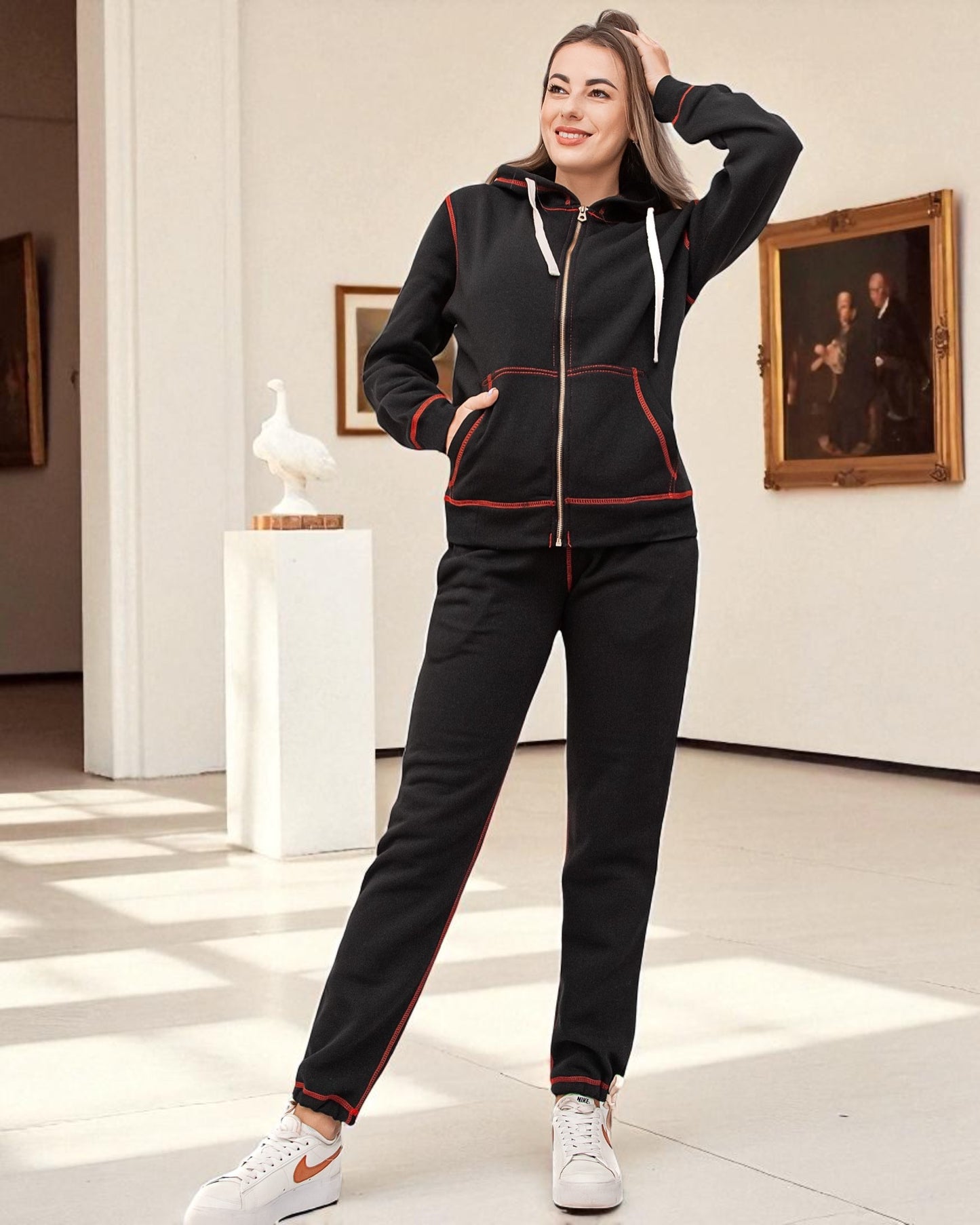 Women's Alysun Lite Spring Sweatsuit Jogger Hoodie Set