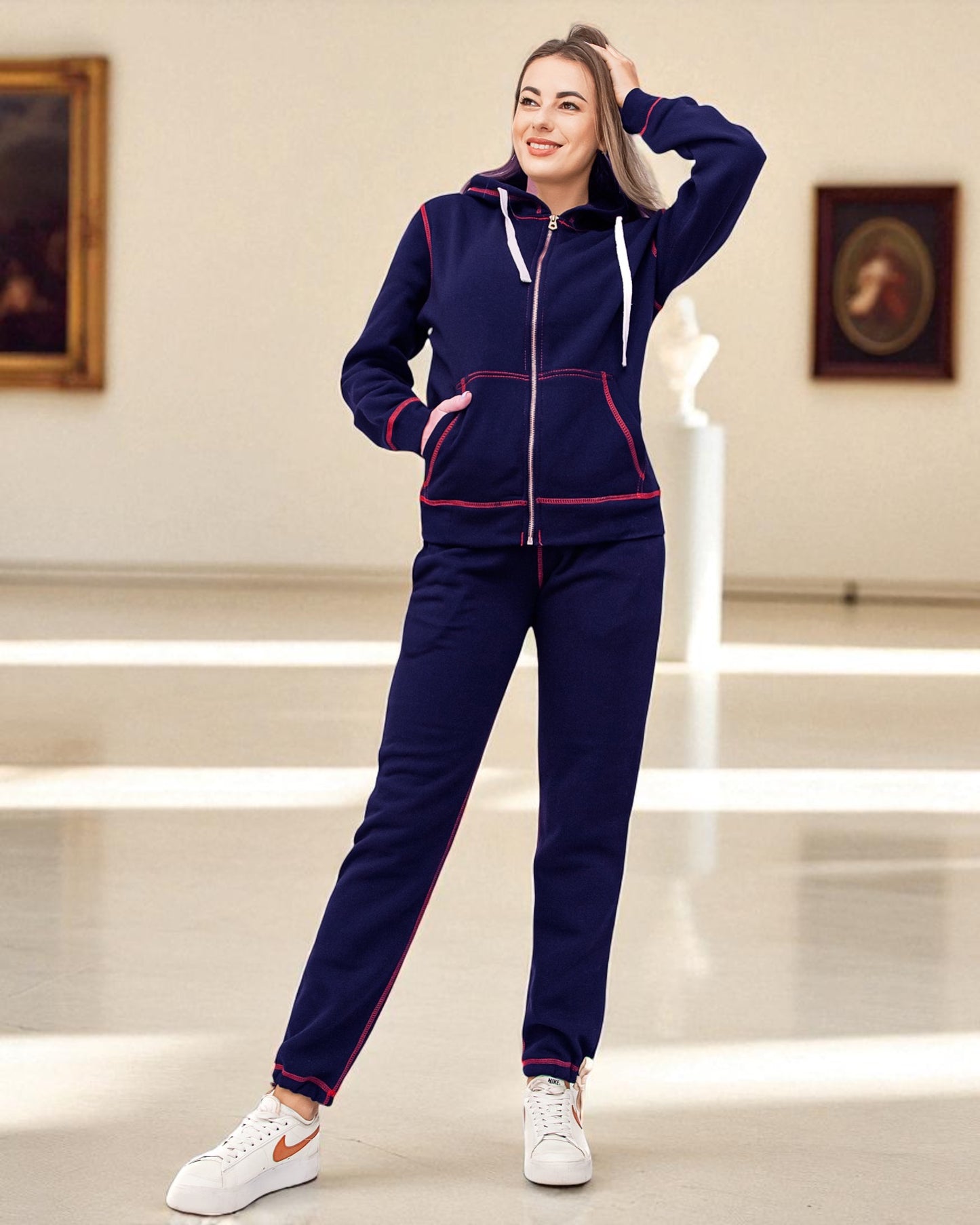 Women's Alysun Lite Spring Sweatsuit Jogger Hoodie Set