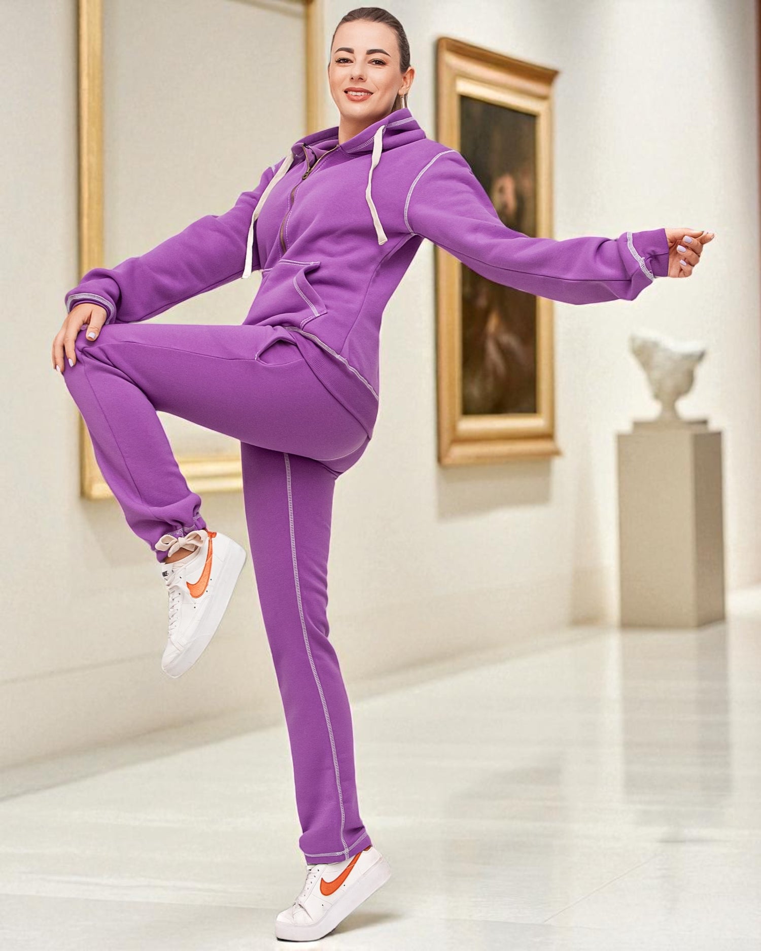 Women's Alysun Lite Spring Sweatsuit Jogger Hoodie Set