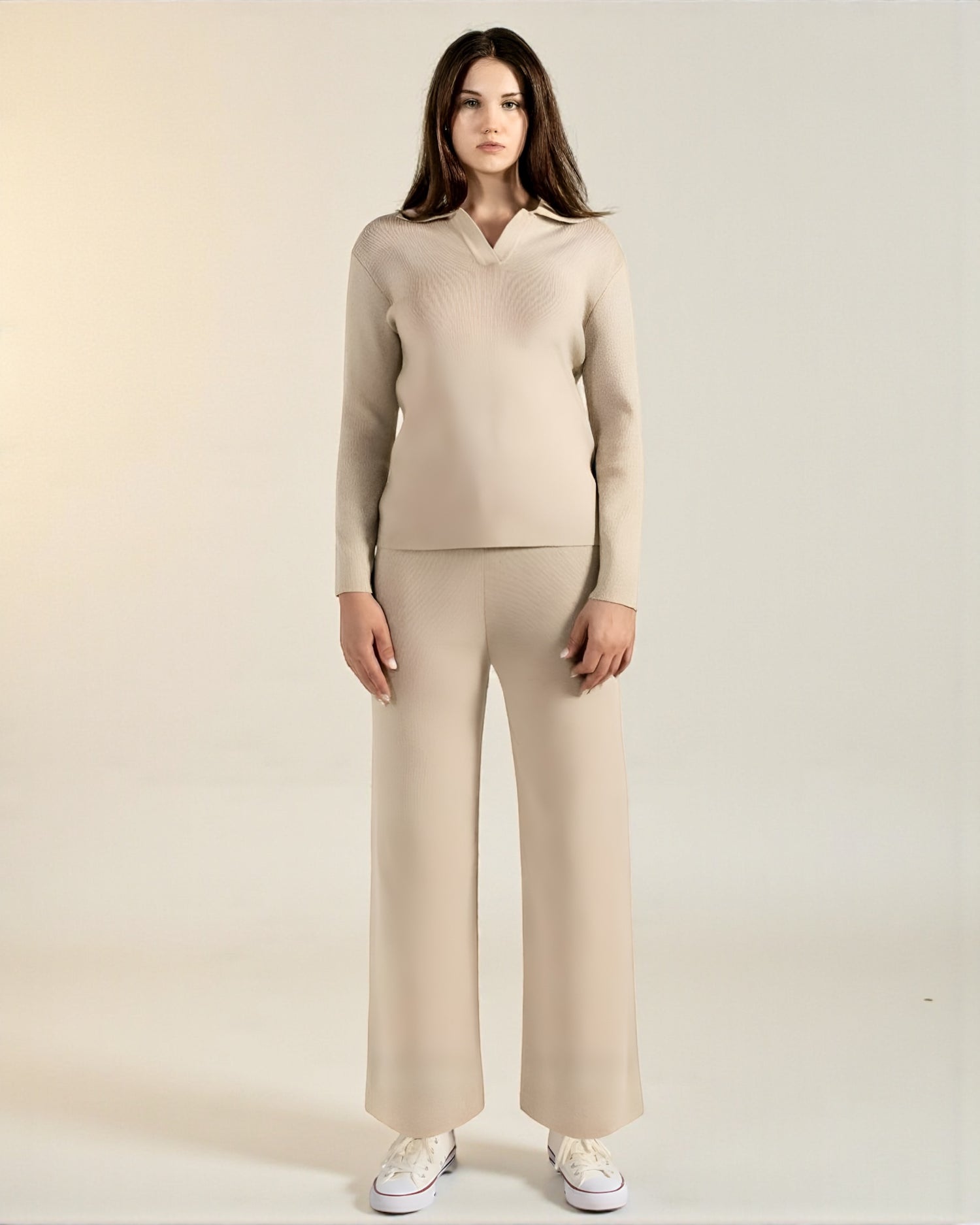 Women’s Knitted Two Piece Loungewear Outfit