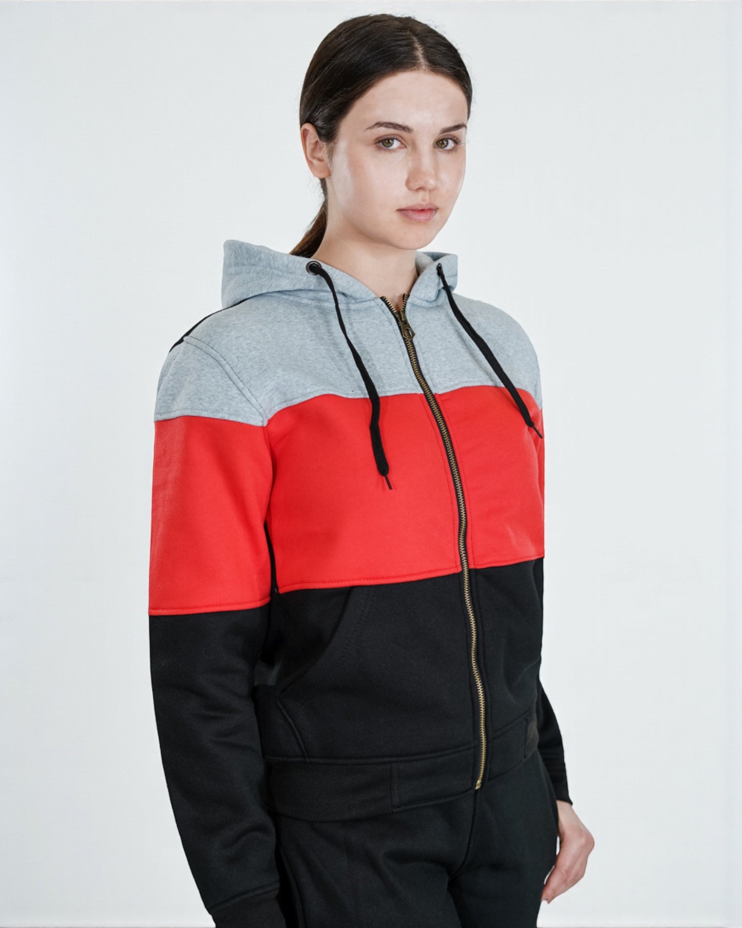 Women’s ColorBlock Zip-Up Sweatsuit