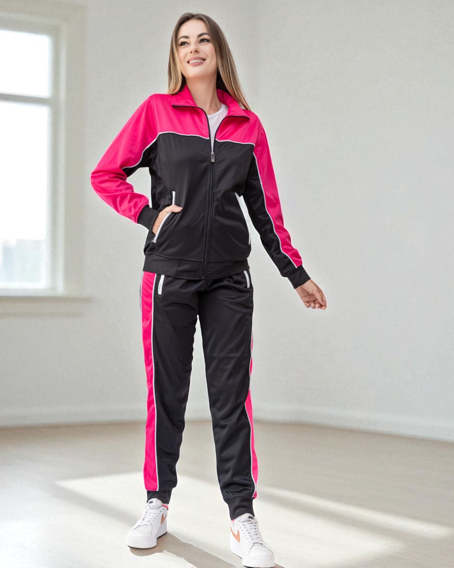 Women's 2-Piece Tracksuit Matching Loungewear Set