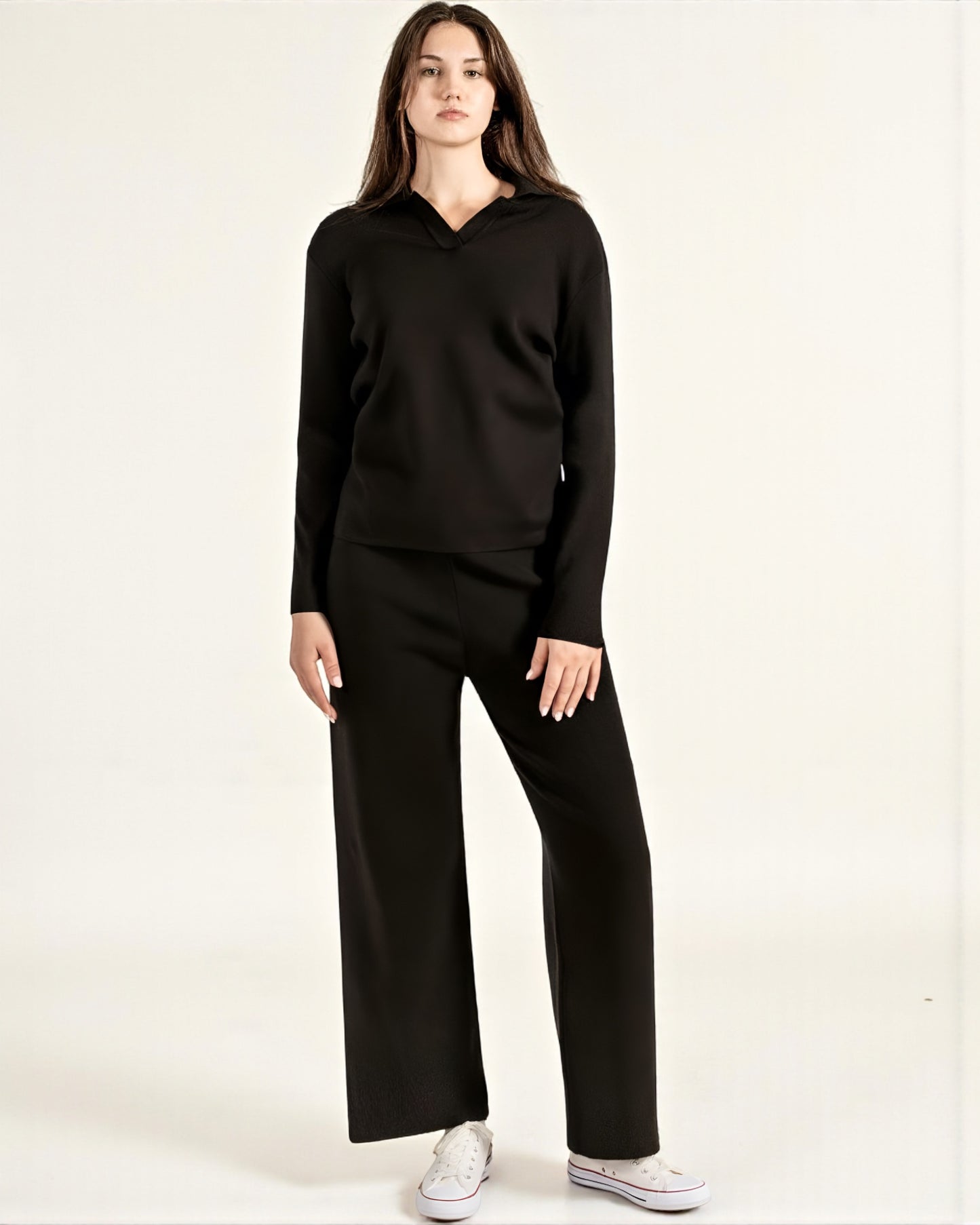 Women’s Knitted Two Piece Loungewear Outfit