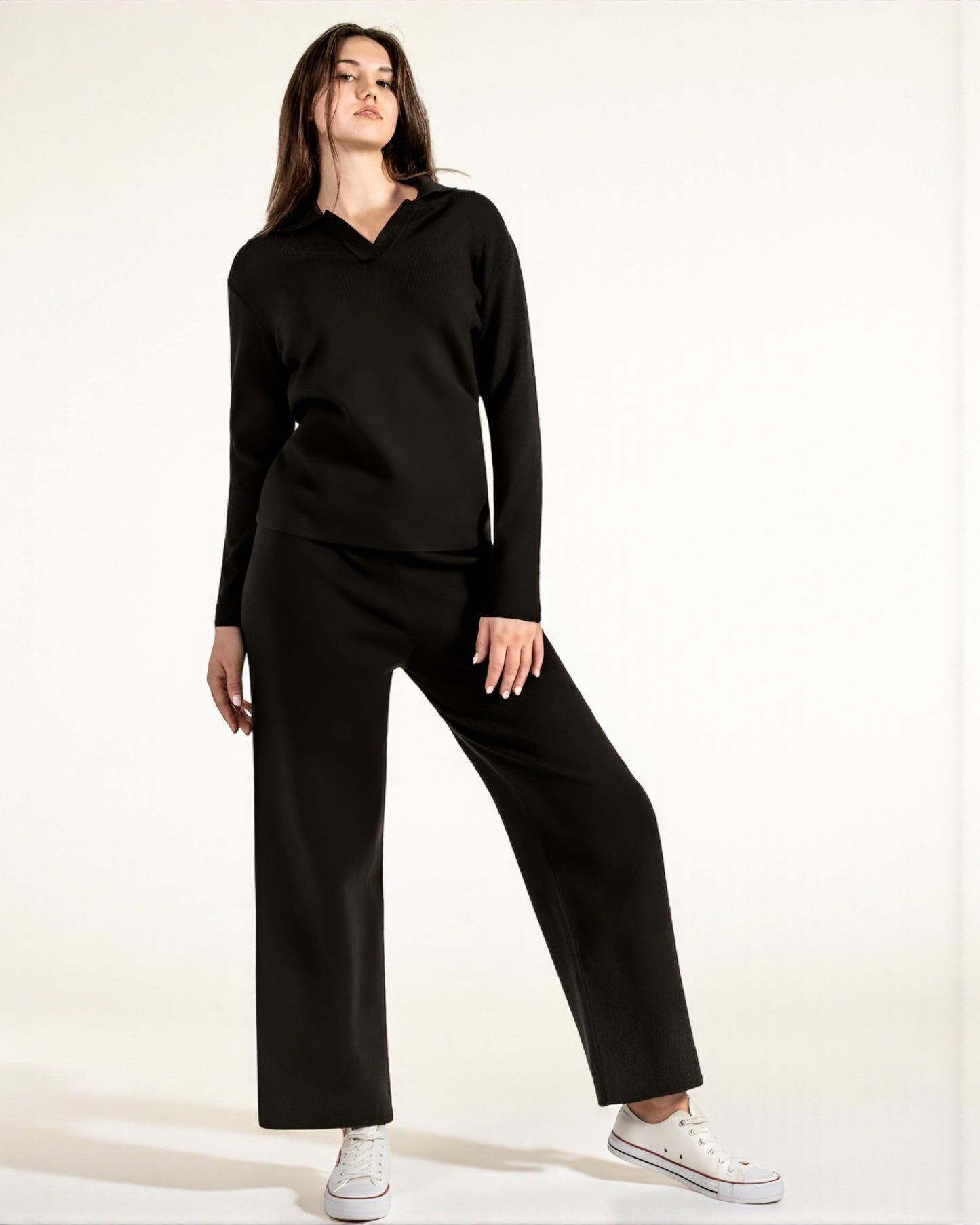 Women’s Knitted Two Piece Loungewear Outfit