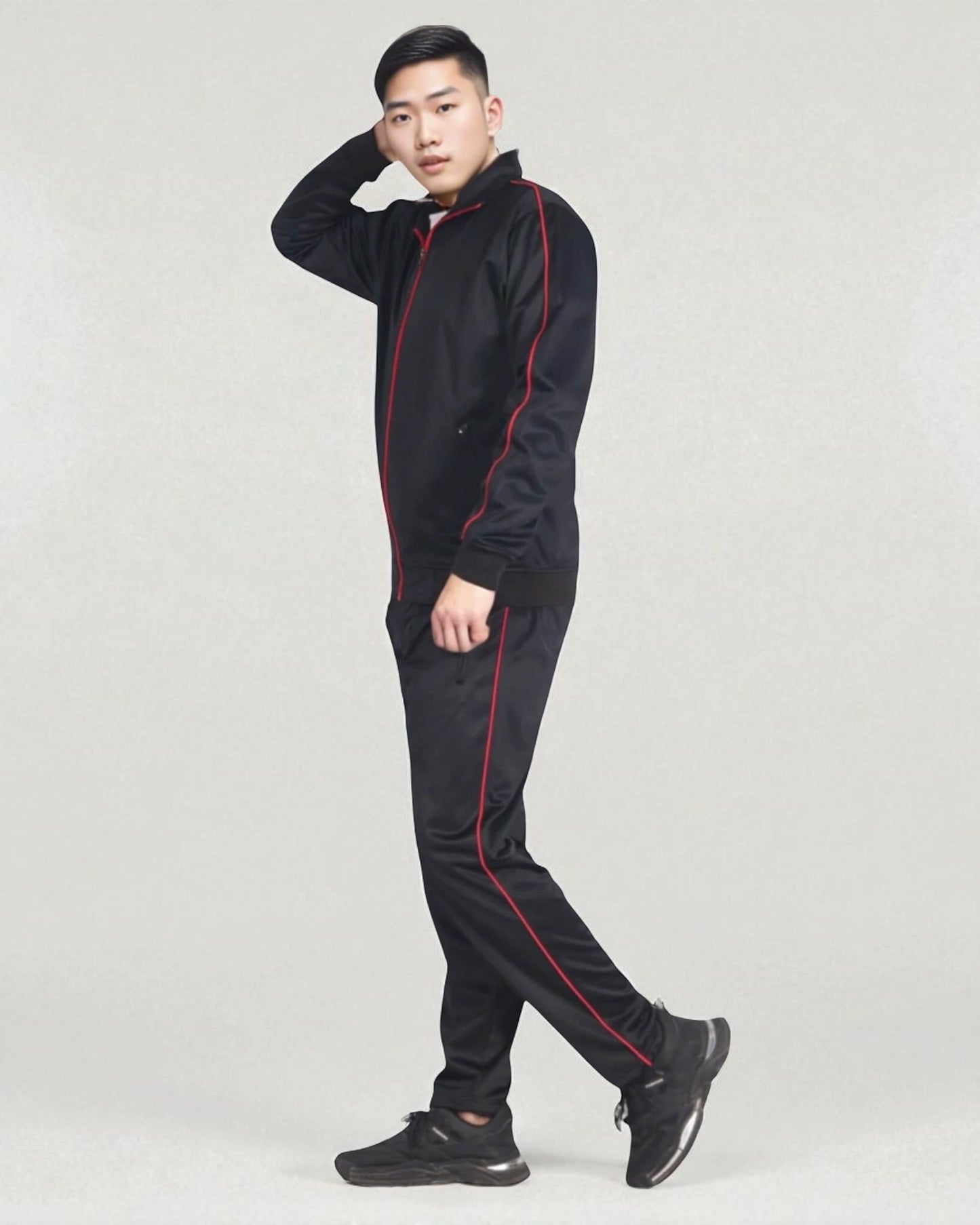 Men's casual Tracksuit plain season round Matching Outfit