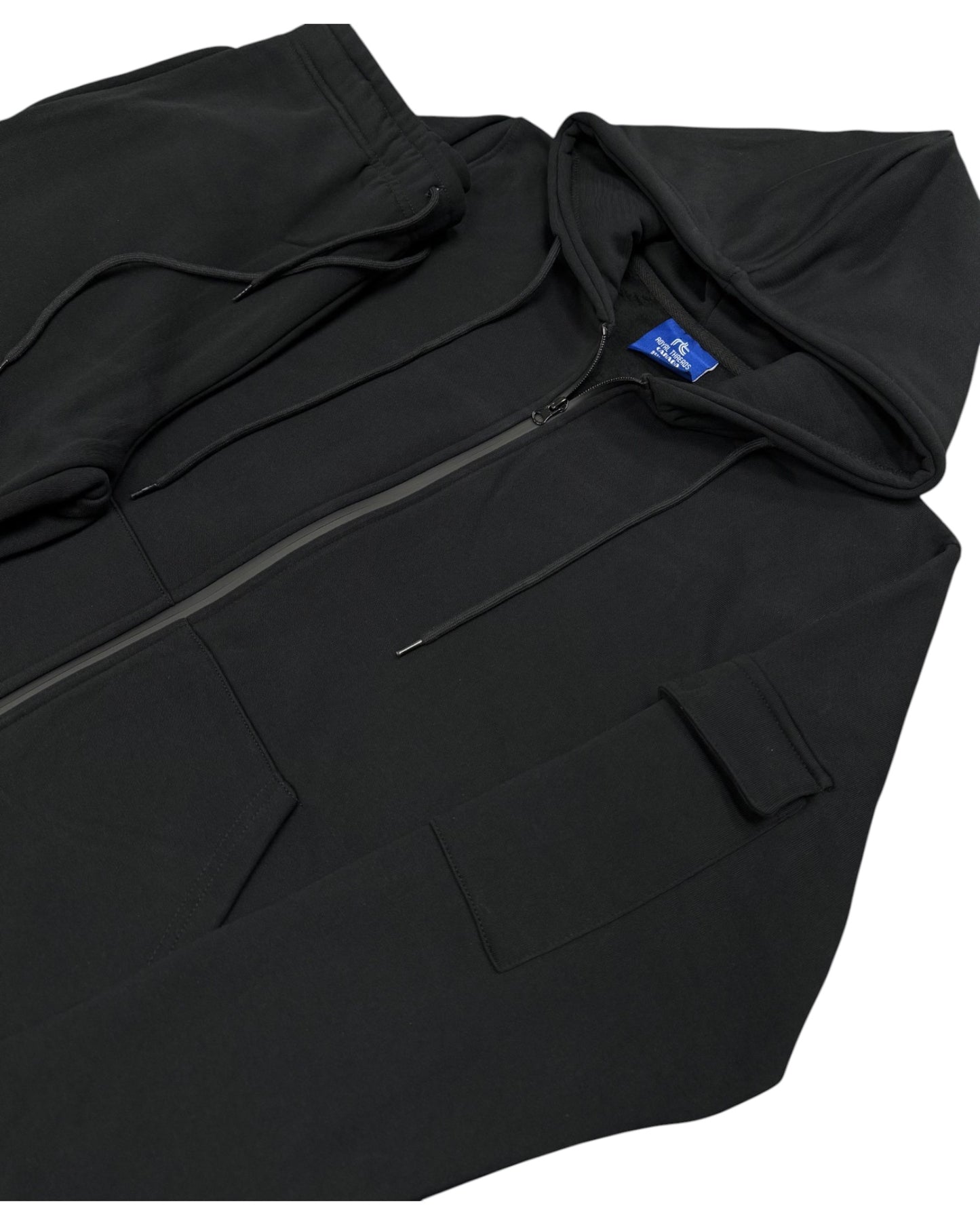 Men’s 2-Piece Cargo Jogger Sweatsuit - Heavy Duty Cotton Blend