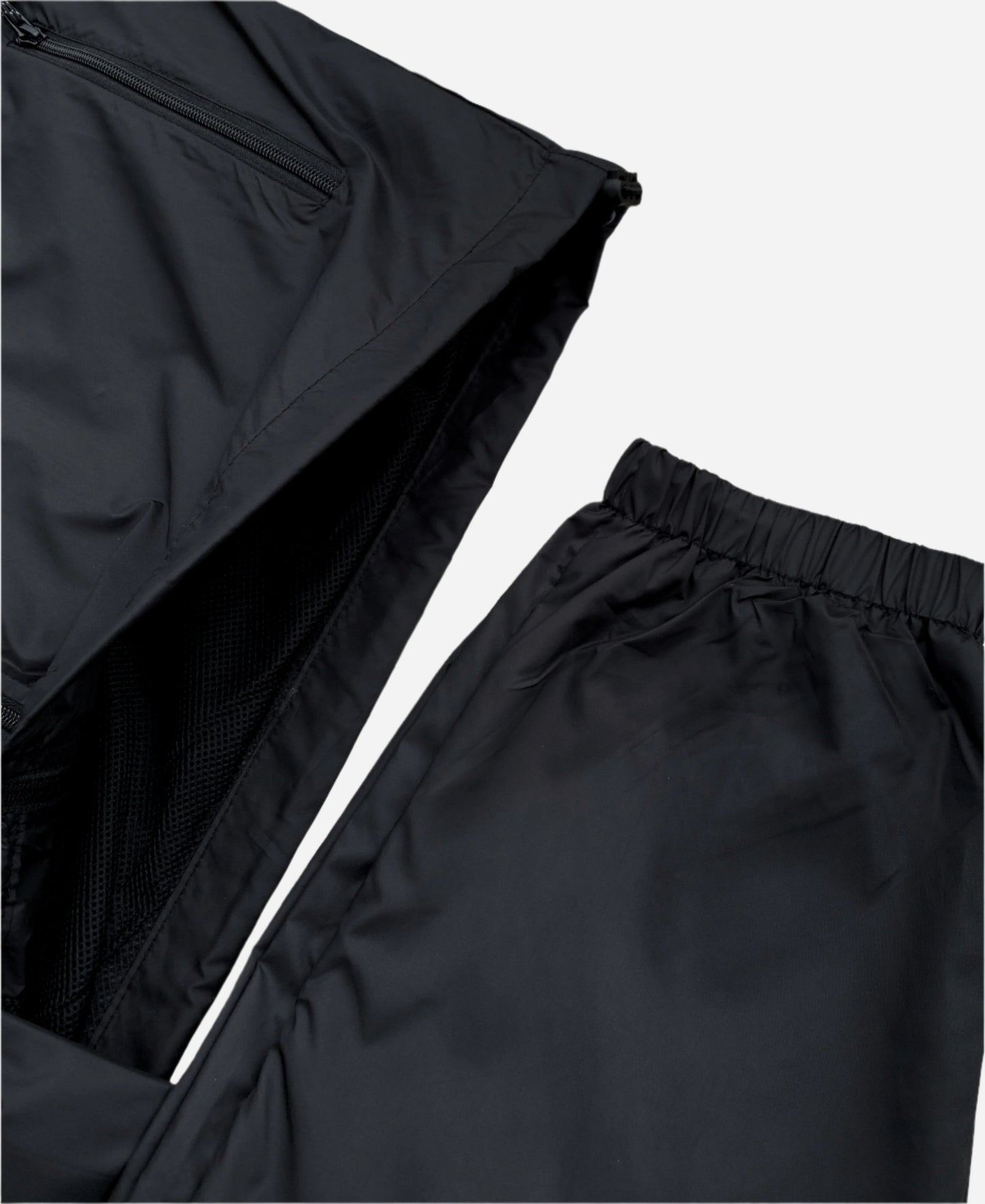 Men’s 2-Piece light Tracksuit Windbreaker Set Jogger Sauna GYM Set with Mesh Lining
