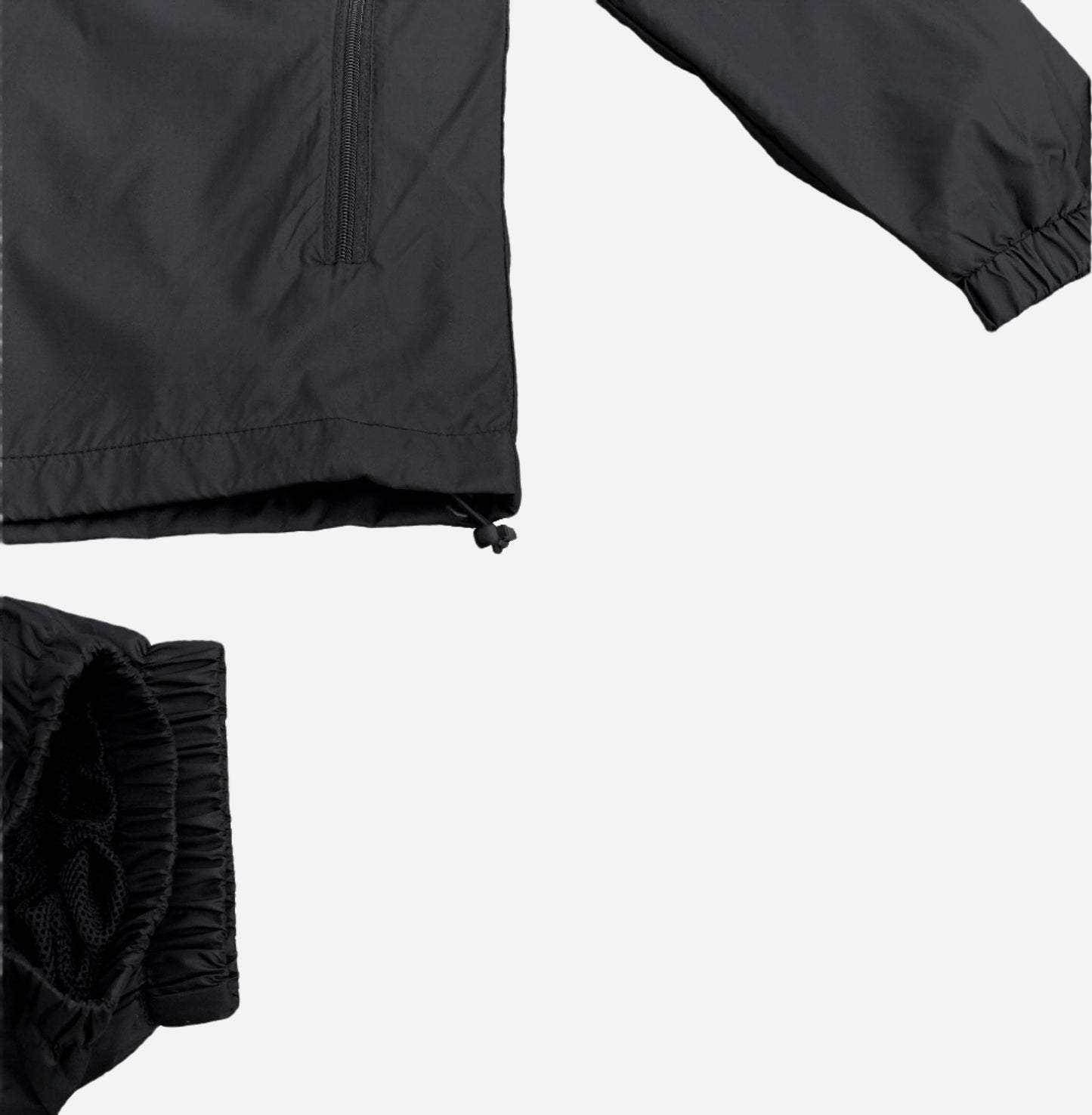 Men’s 2-Piece light Tracksuit Windbreaker Set Jogger Sauna GYM Set with Mesh Lining