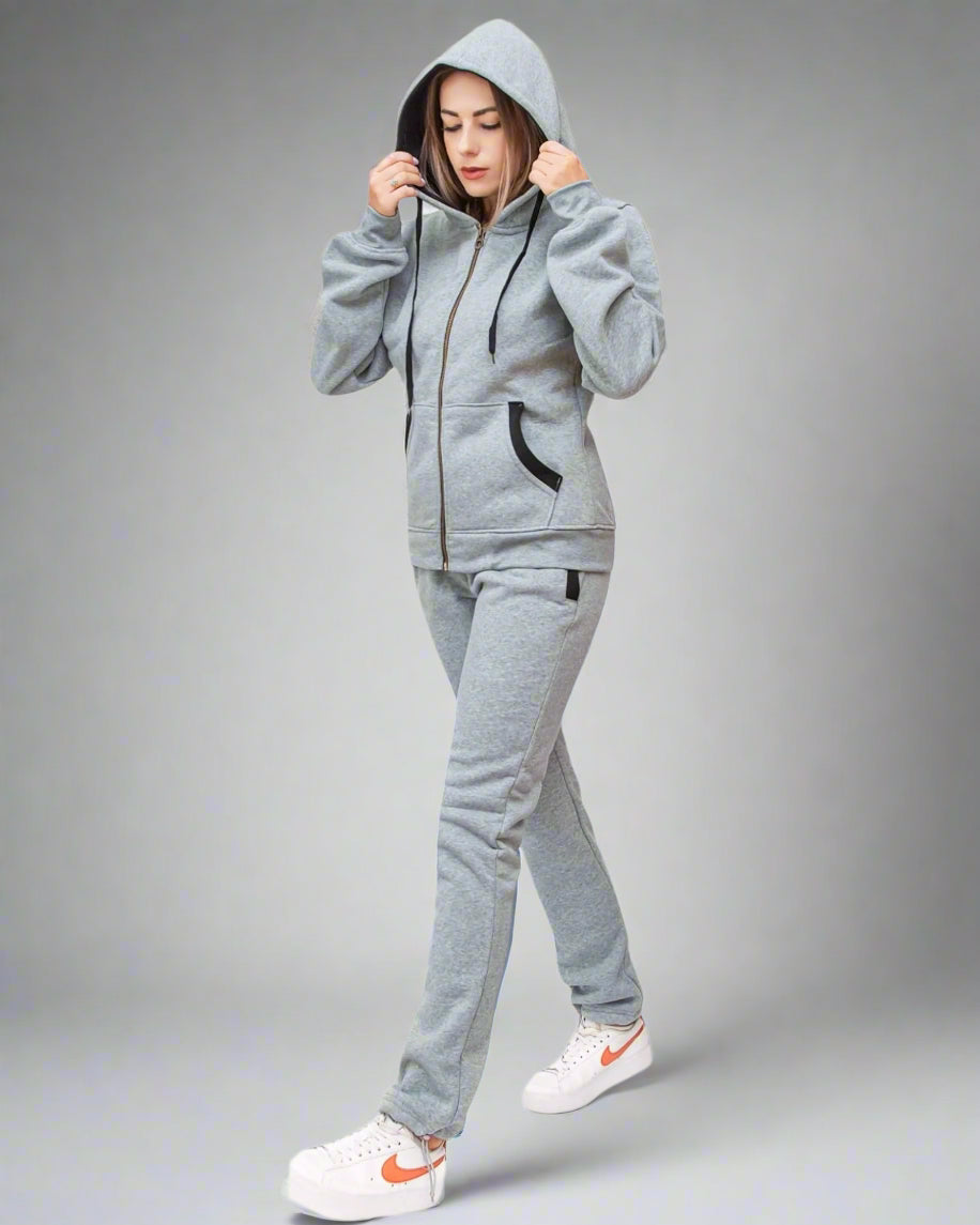 Women’s Blossoms Loungewear Jogging suit Sweat Jacket Sweatpants outfit