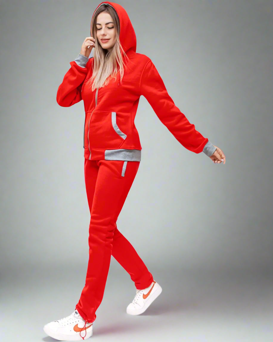 Women’s Blossoms Loungewear Jogging suit Sweat Jacket Sweatpants outfit