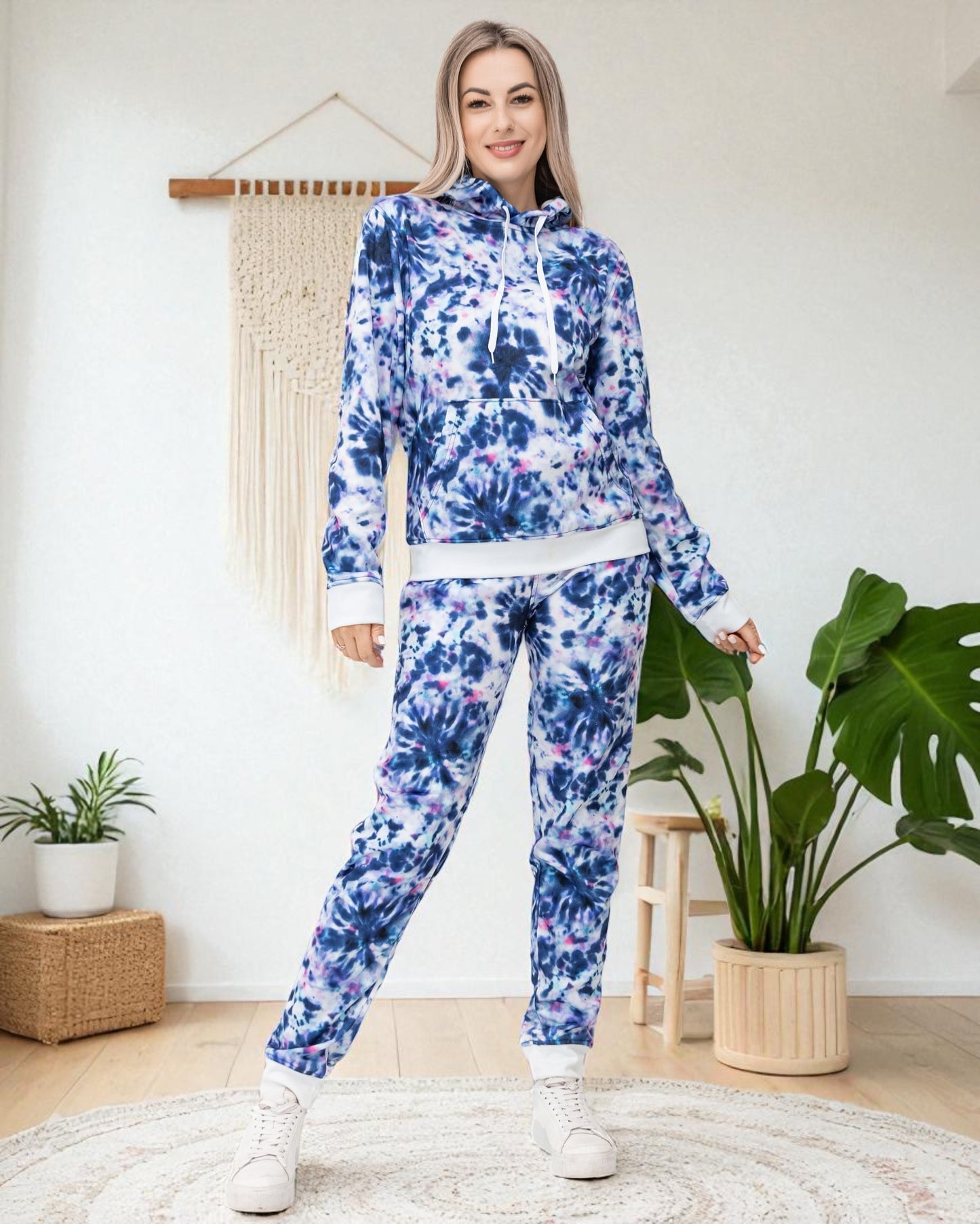 Women's 2-Piece printed suit