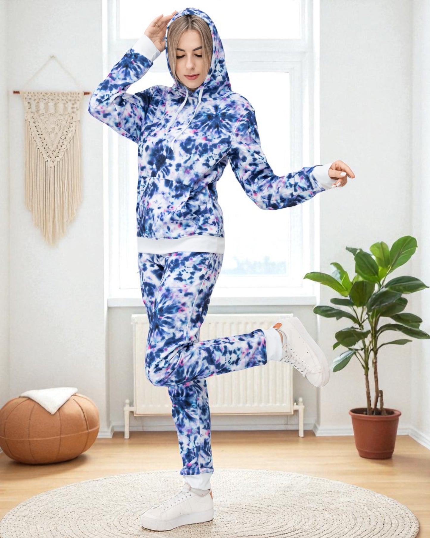 Women's 2-Piece printed suit