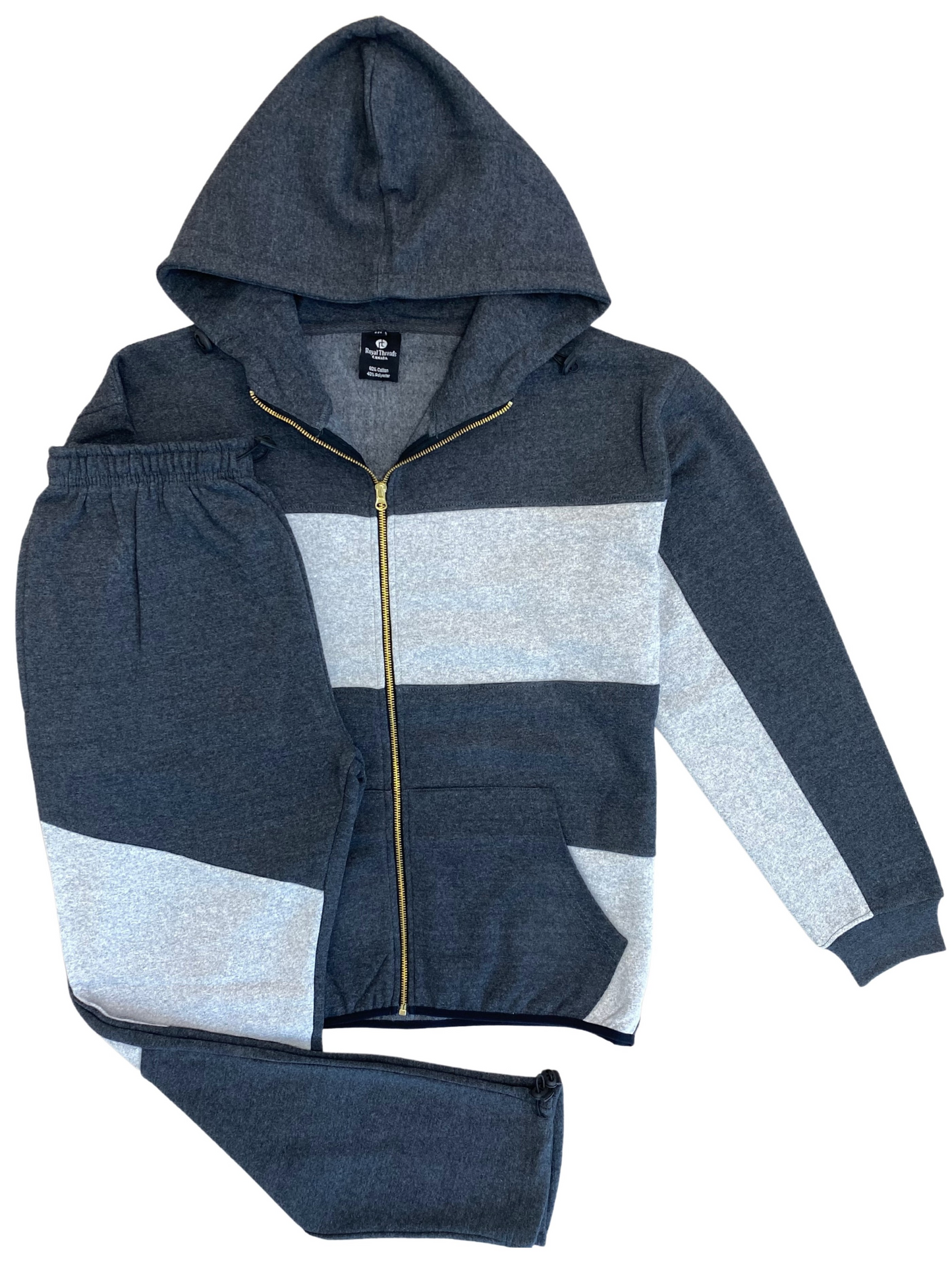 Royal Threads Canada Men’s Fashion hoodie Jogging Suit Premium quality Fleece Hoodie with matching fleece pants