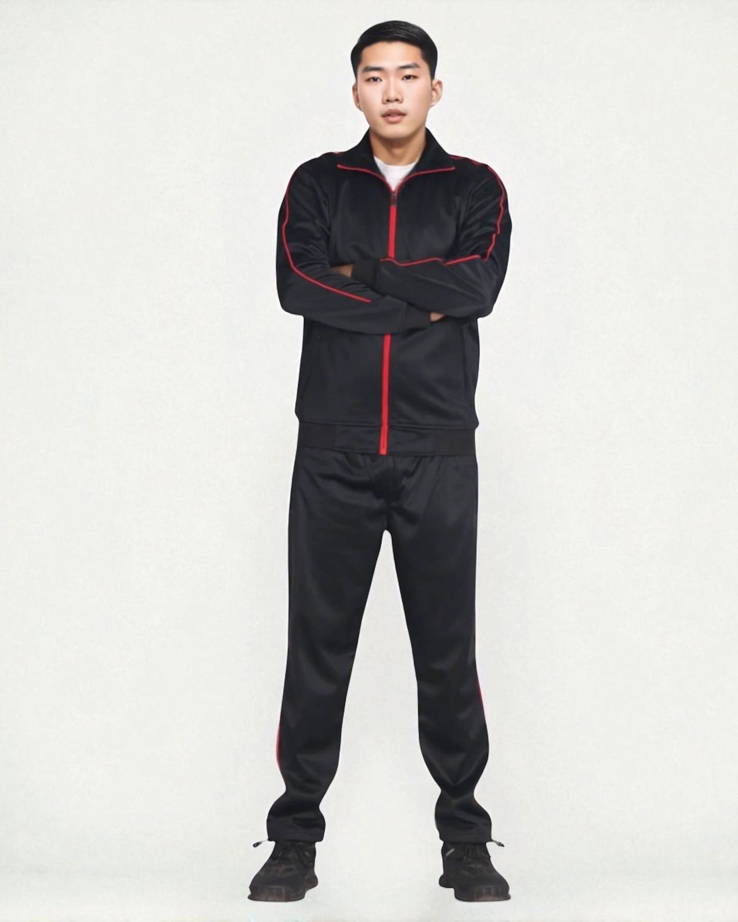 Men's casual Tracksuit plain season round Matching Outfit