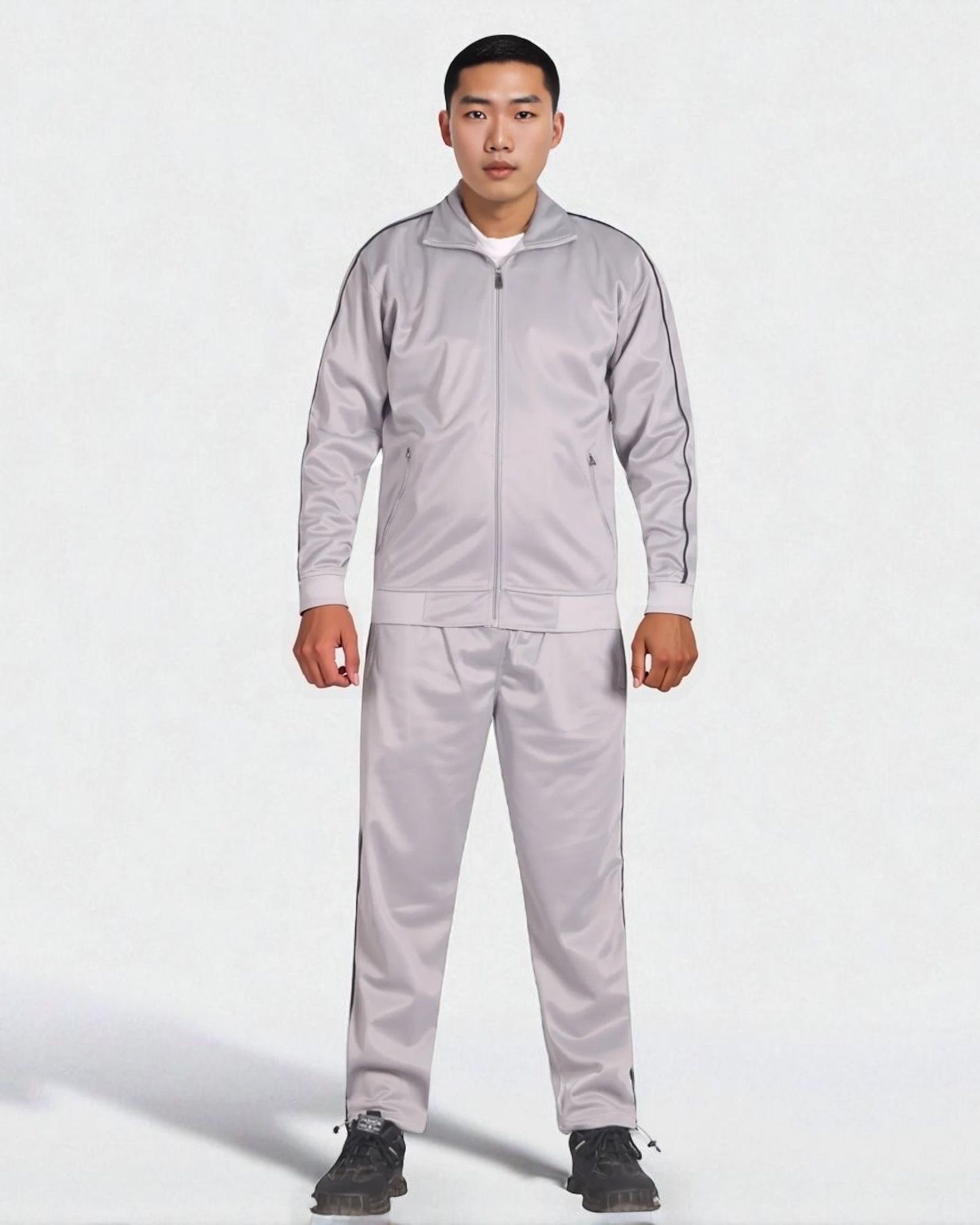 Men's casual Tracksuit plain season round Matching Outfit