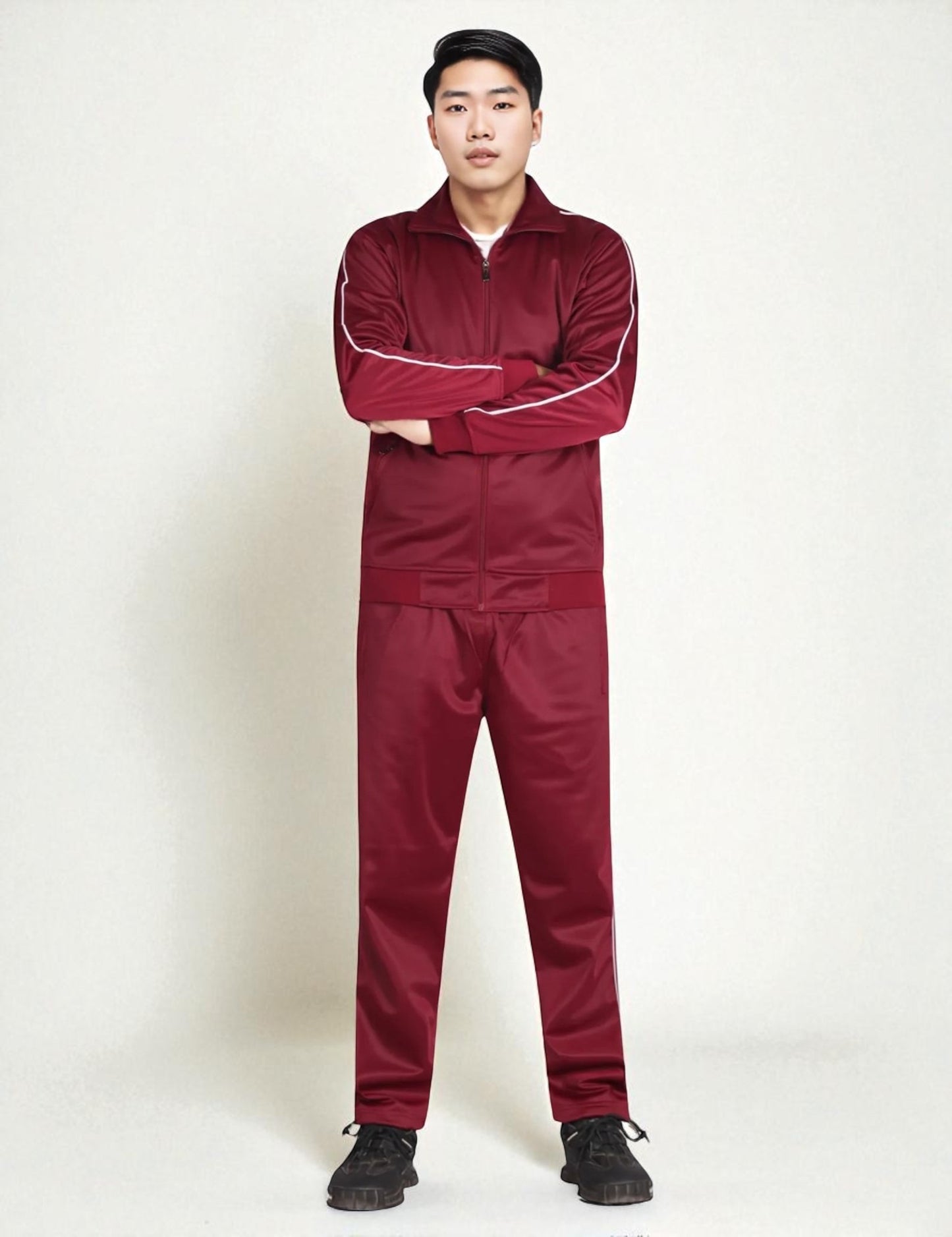 Men's casual Tracksuit plain season round Matching Outfit