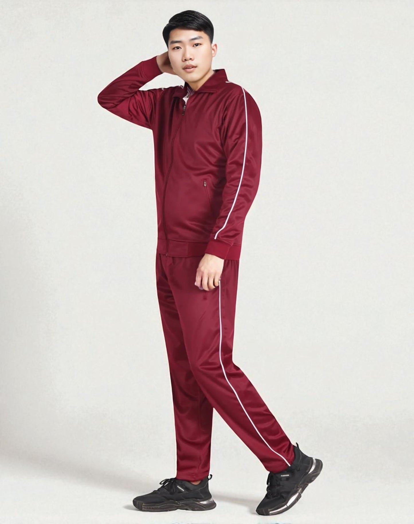 Men's casual Tracksuit plain season round Matching Outfit