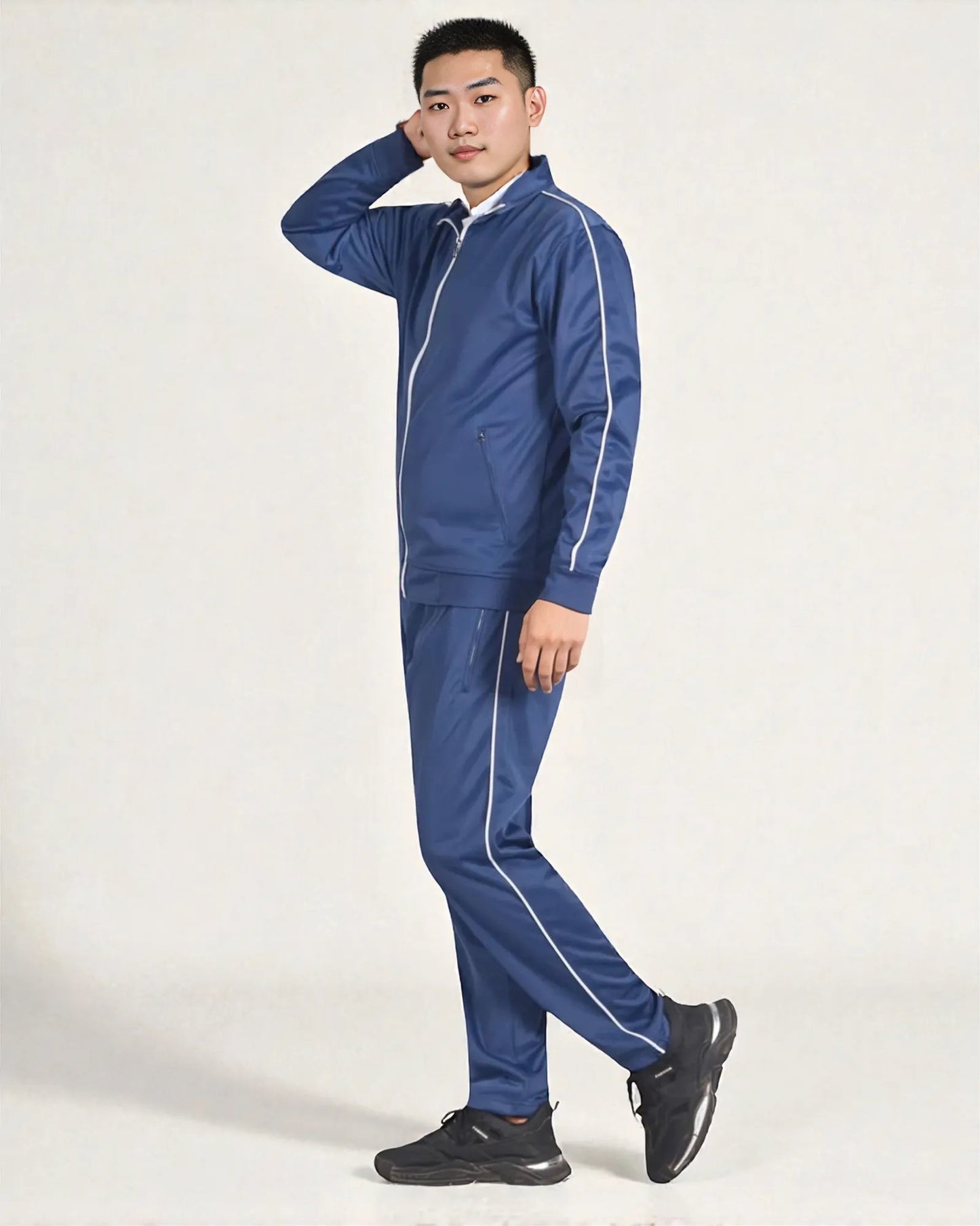 Men's casual Tracksuit plain season round Matching Outfit