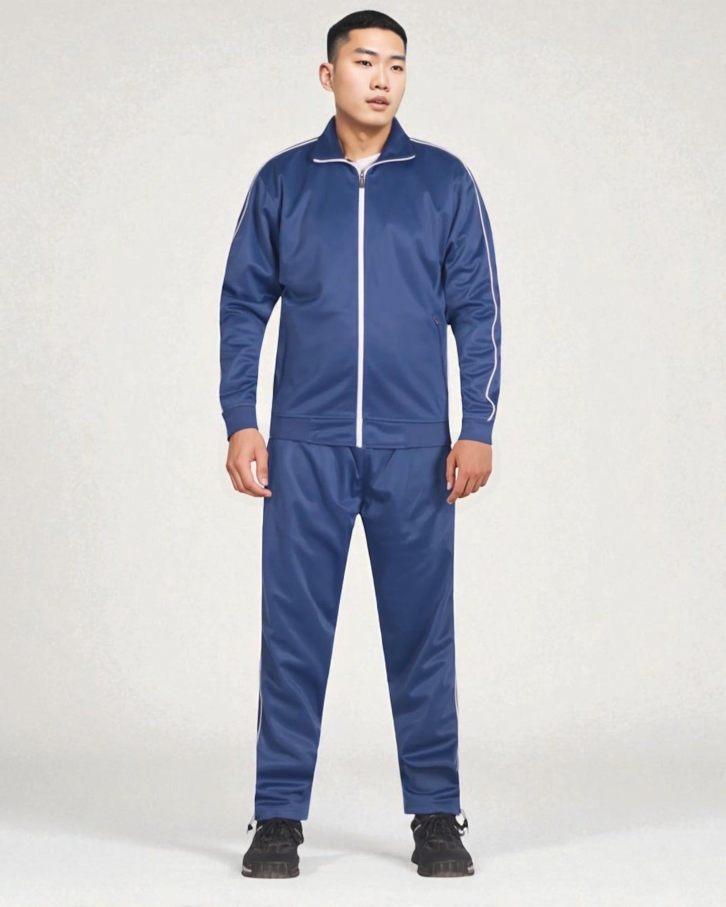 Men's casual Tracksuit plain season round Matching Outfit