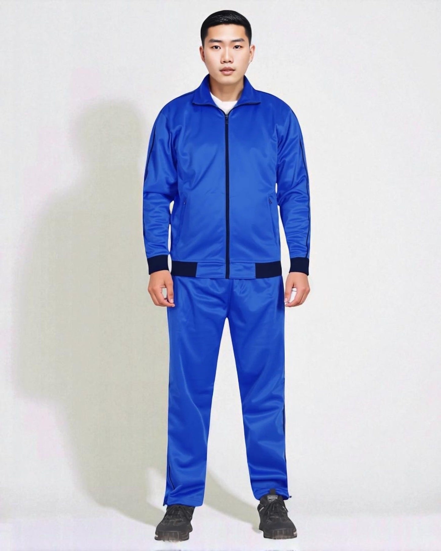 Men's casual Tracksuit plain season round Matching Outfit