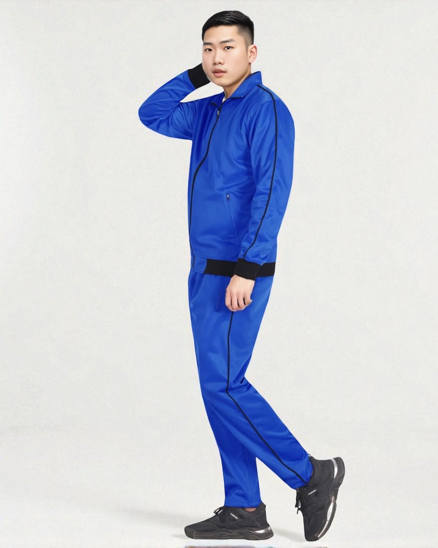 Men's casual Tracksuit plain season round Matching Outfit