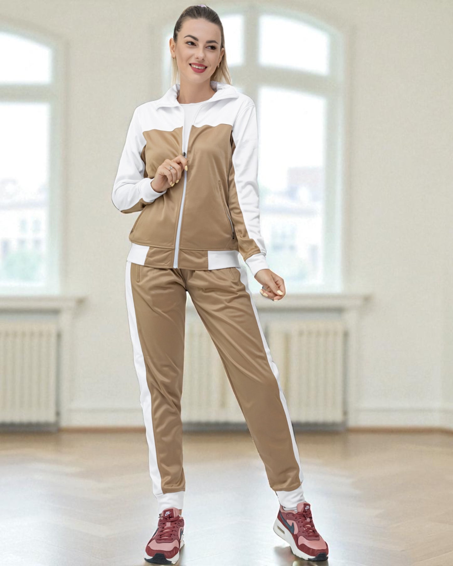 Women's 2-Piece Tracksuit Matching Loungewear Set