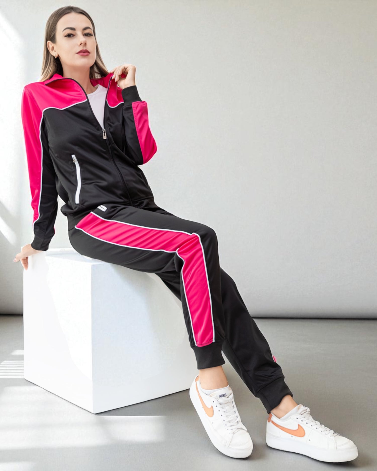 Women's 2-Piece Tracksuit Matching Loungewear Set