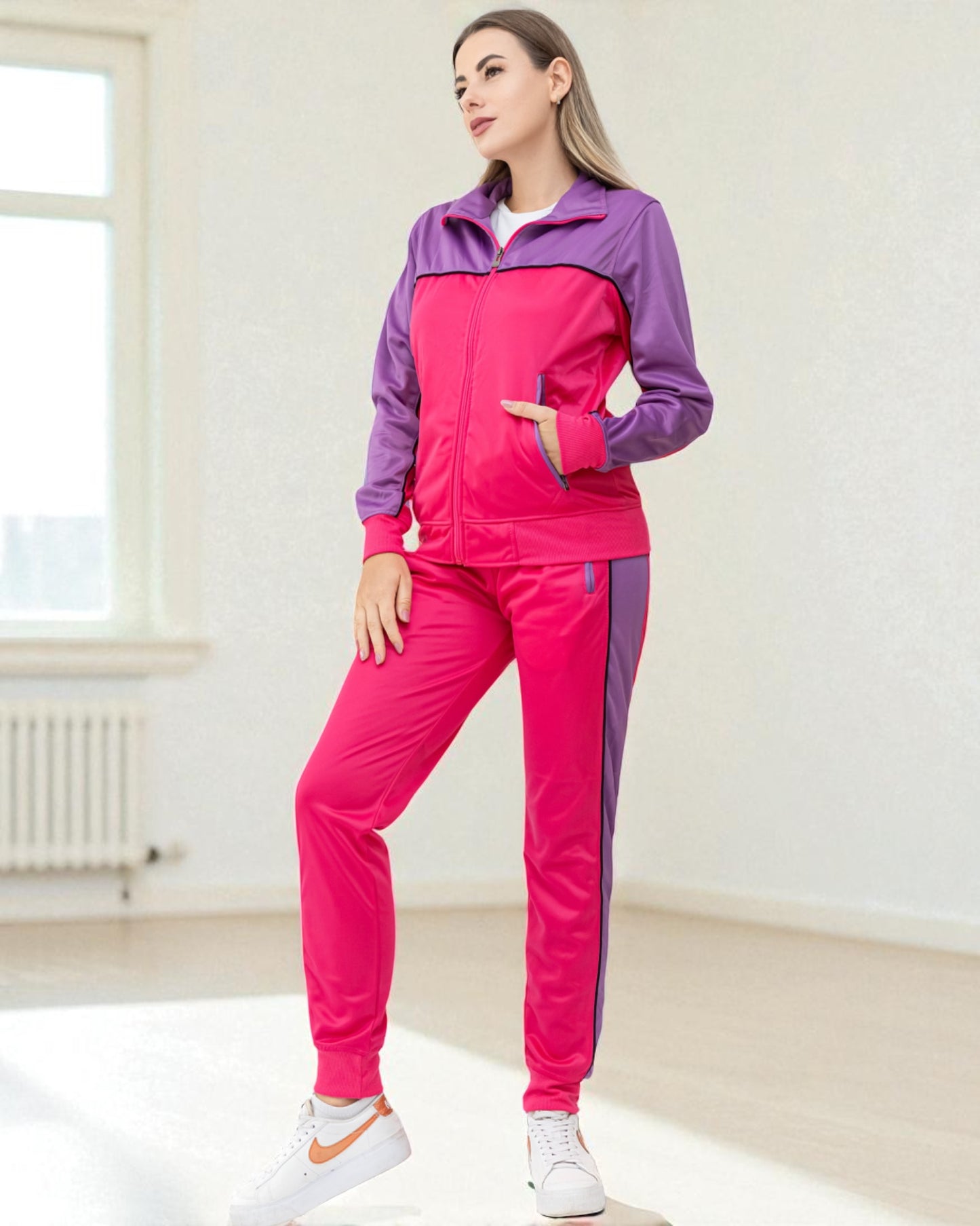 Women's 2-Piece Tracksuit Matching Loungewear Set