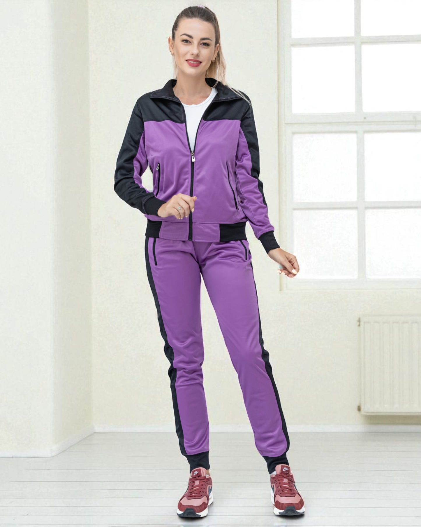 Women's 2-Piece Tracksuit Matching Loungewear Set