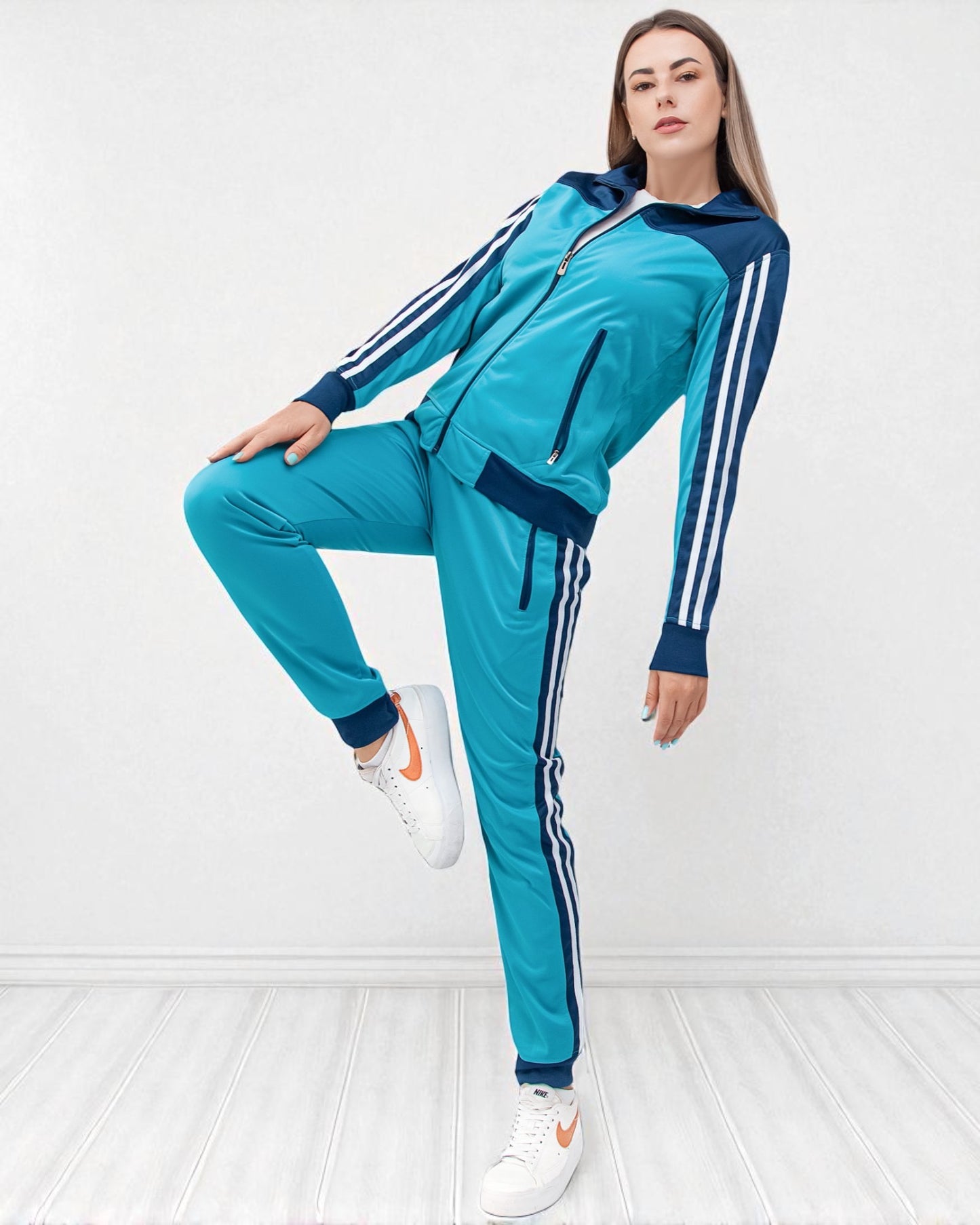 Women’s Co ord Tracksuit 2-piece Tracksuit Loungewear Set