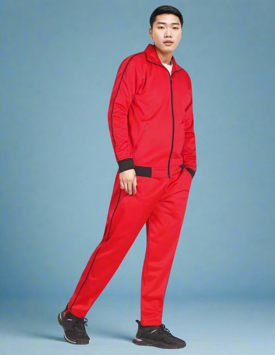 Men's casual Tracksuit plain season round Matching Outfit