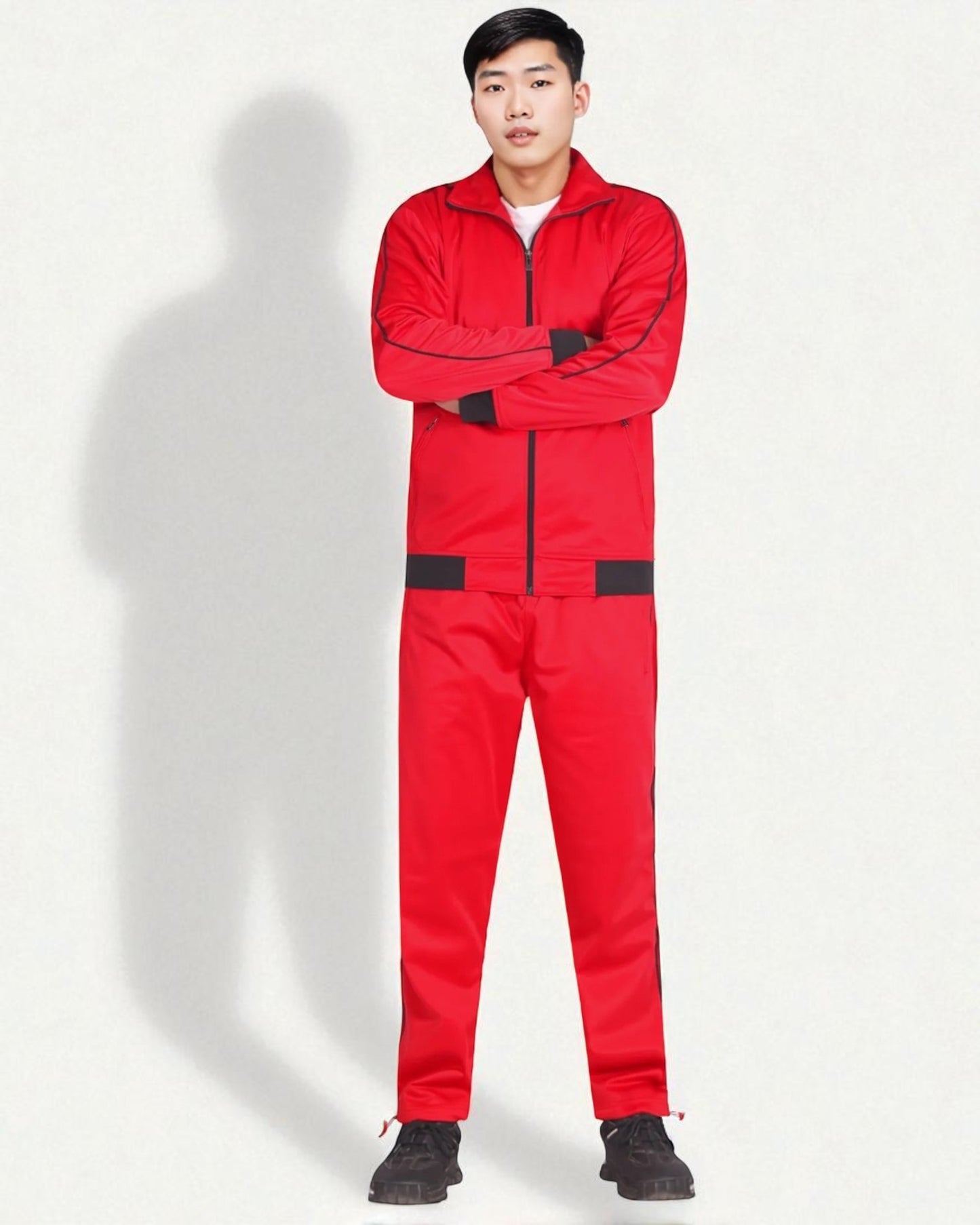Men's casual Tracksuit plain season round Matching Outfit