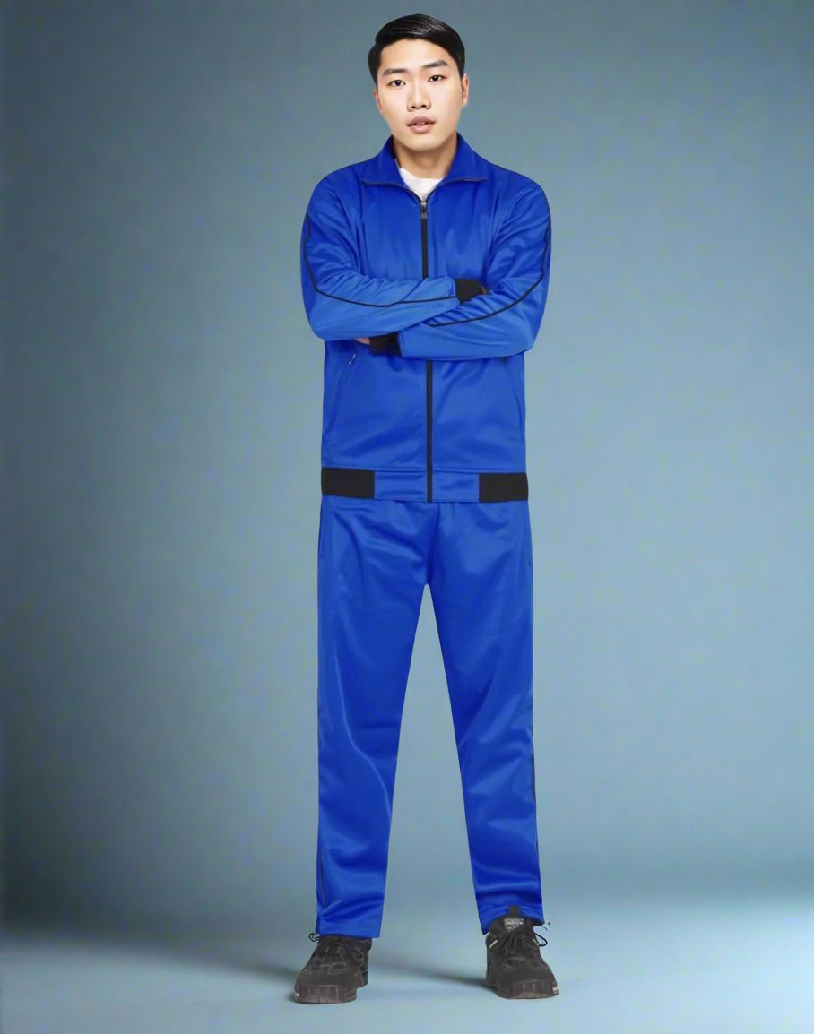 Men's casual Tracksuit plain season round Matching Outfit
