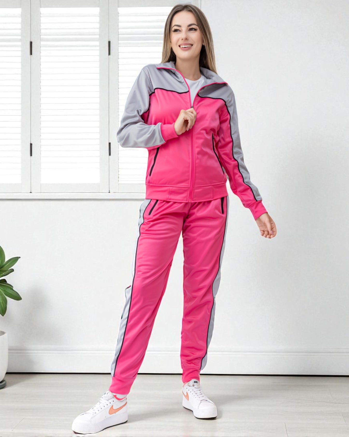 Women's 2-Piece Tracksuit Matching Loungewear Set