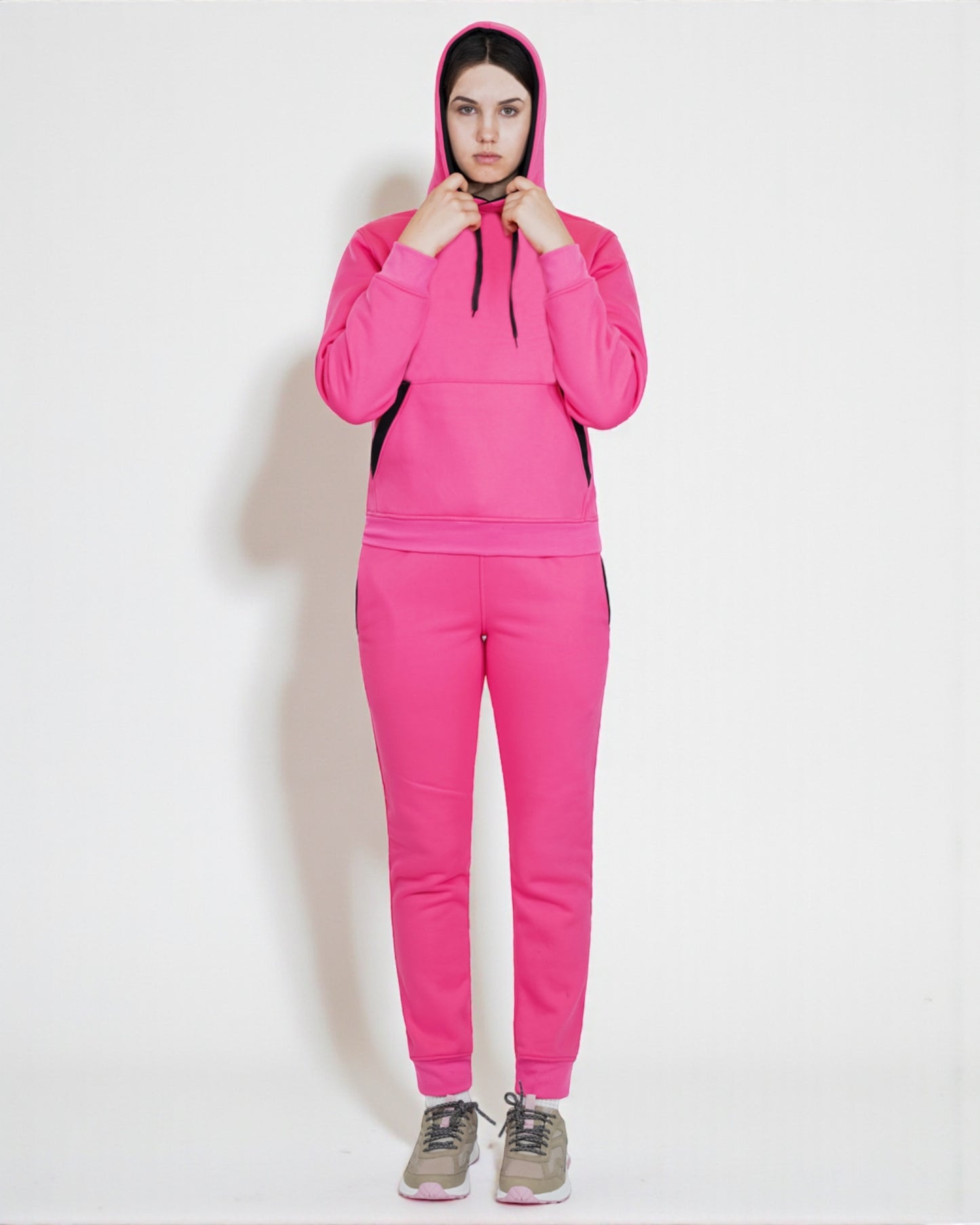 Women’s Pullover Hoodie Sweatsuit