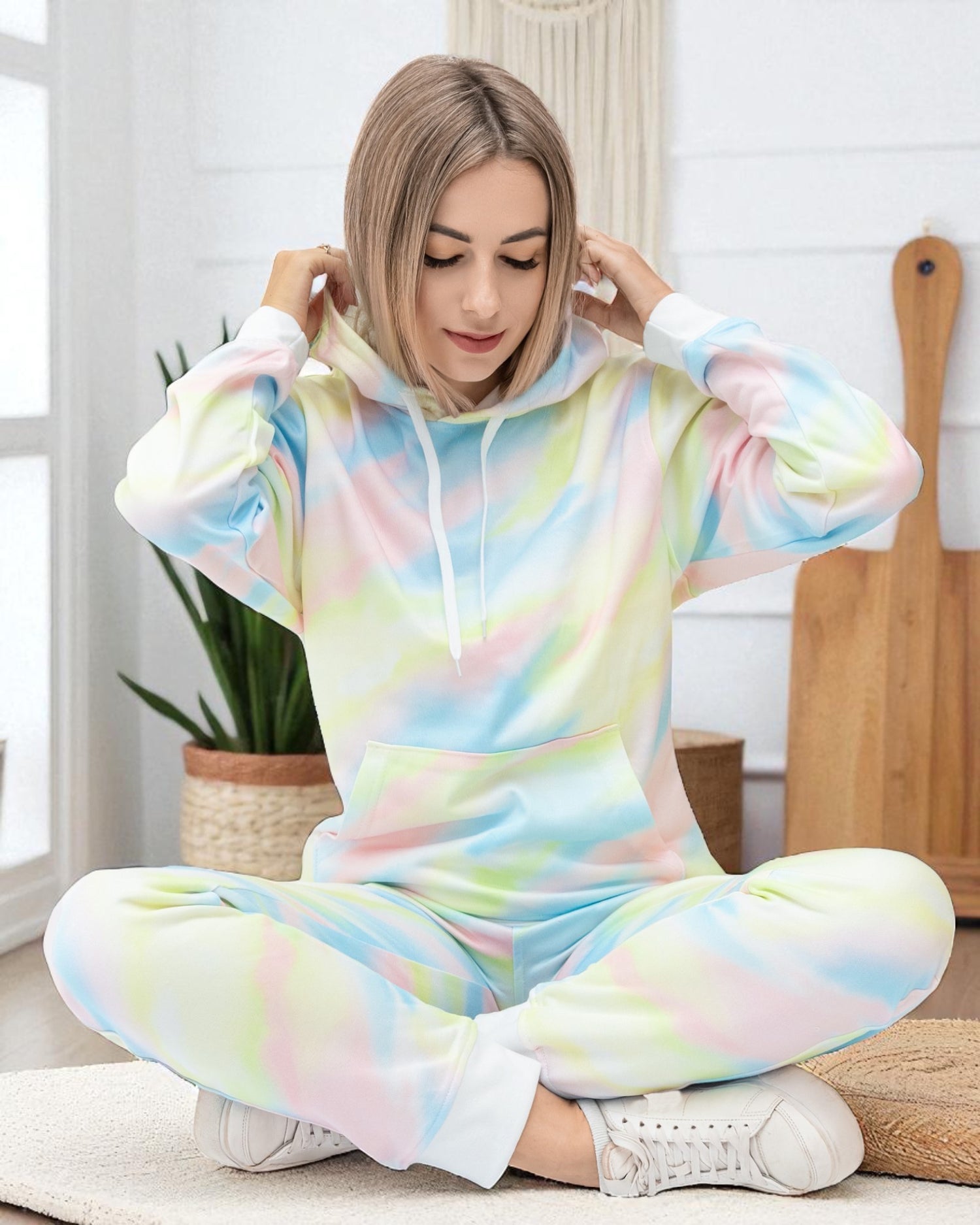 Women's 2-Piece printed suit