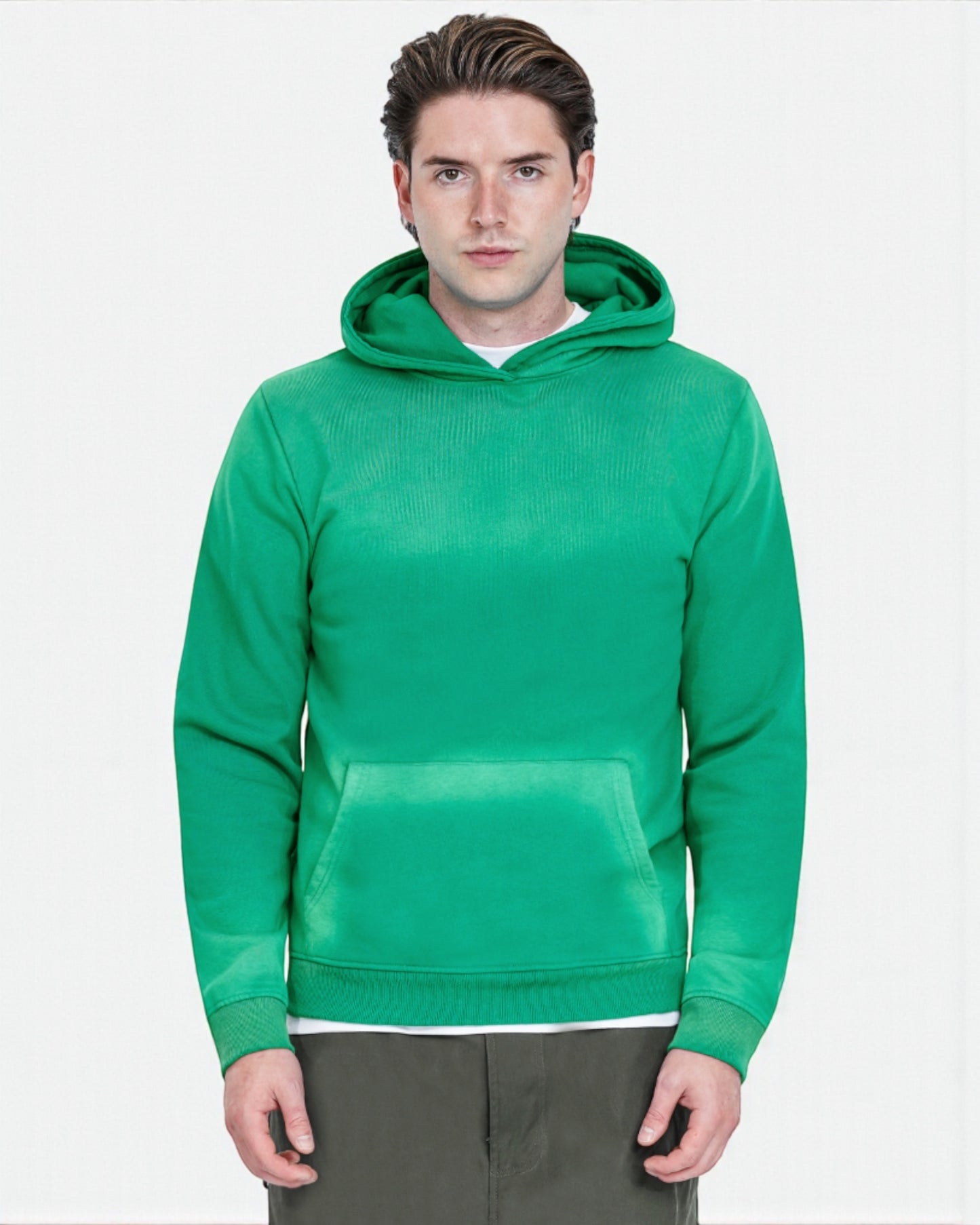 Men’s Snowflake Wash Pullover Hoodie – Ultra-Soft 450 GSM