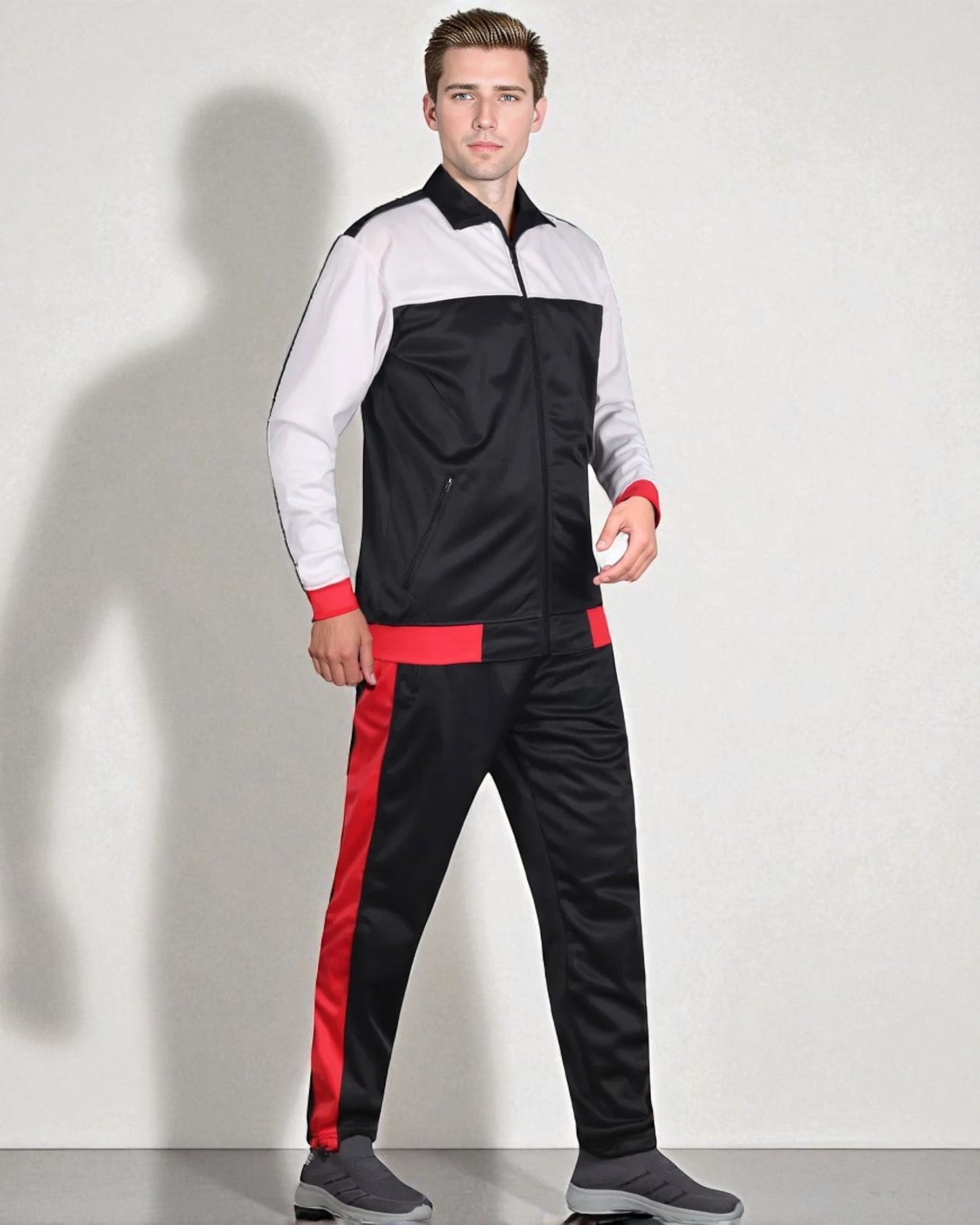 Men’s Tall Active Tracksuit 2-piece Outfit