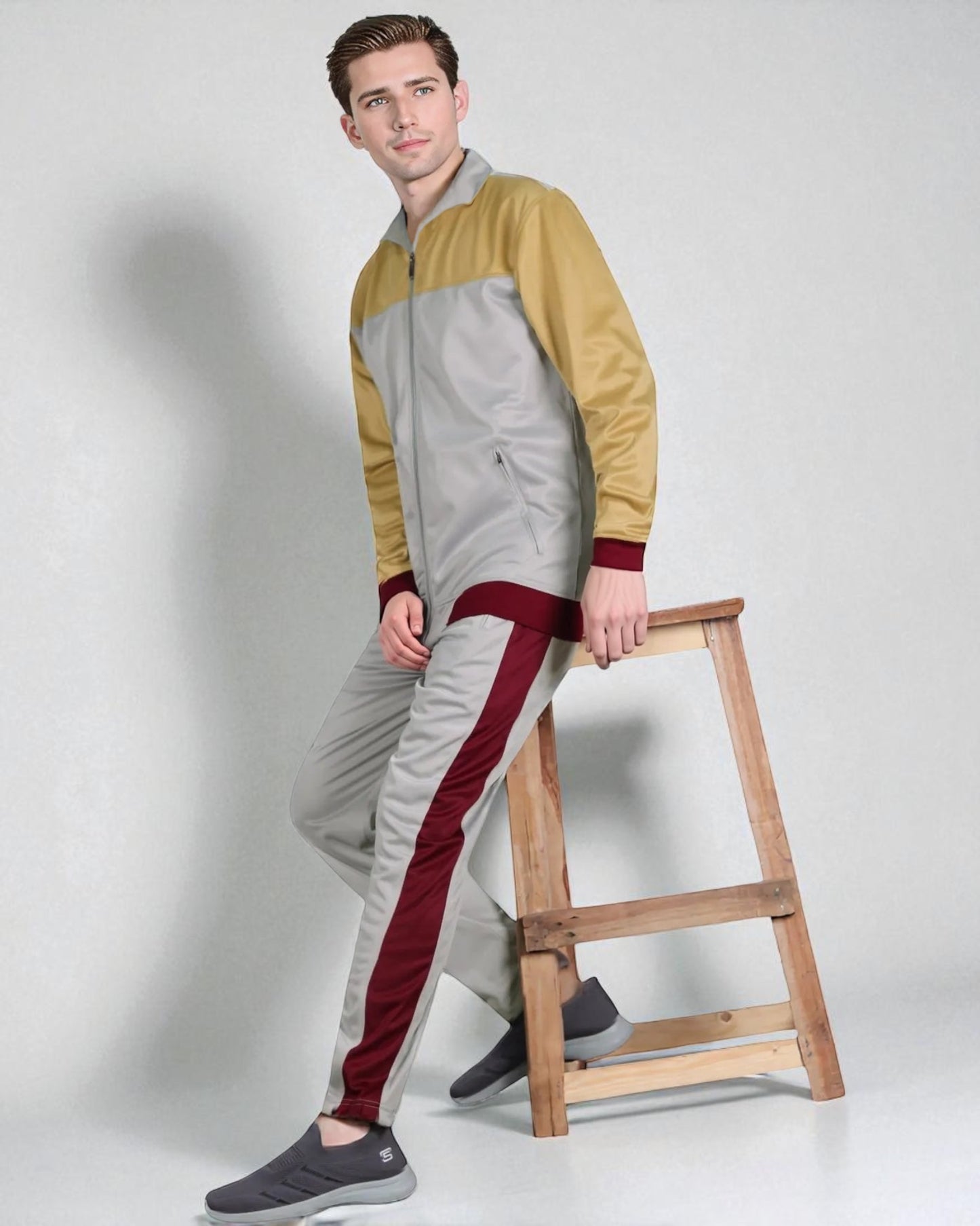 Men’s Tall Active Tracksuit 2-piece Outfit