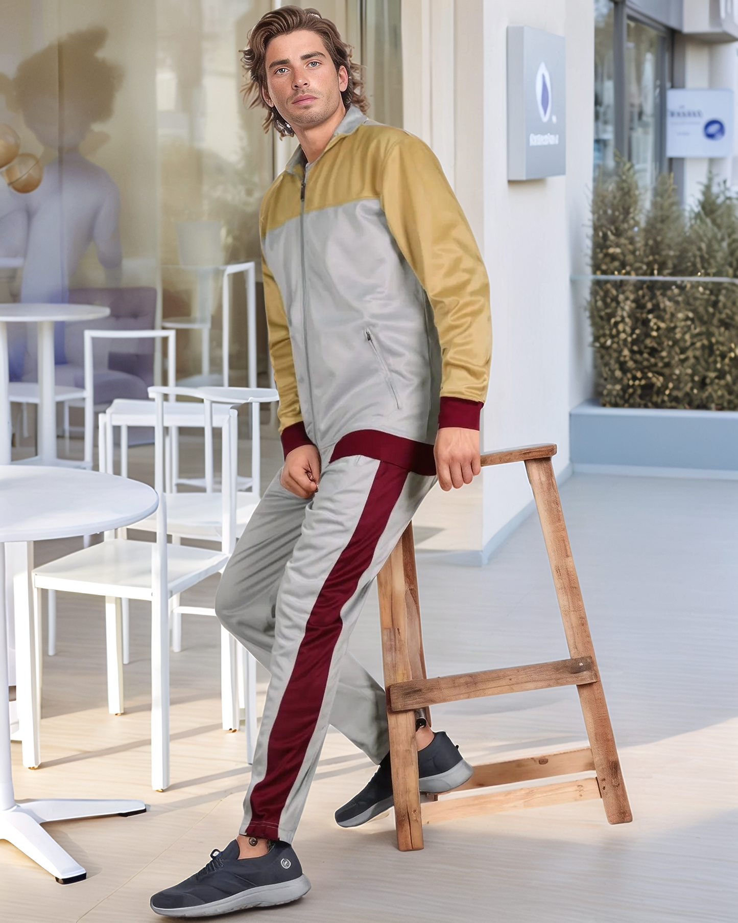 Men’s Tall Active Tracksuit 2-piece Outfit
