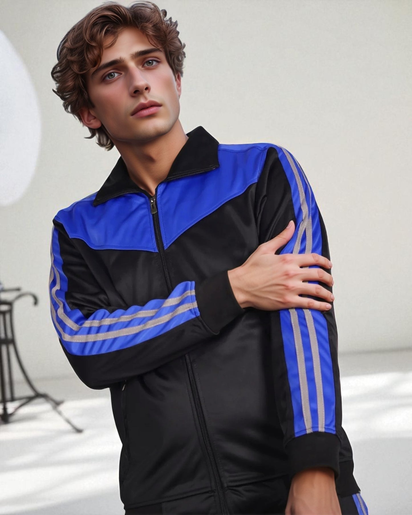 Men's Soft Athletic Tracksuit GYM Active Suit