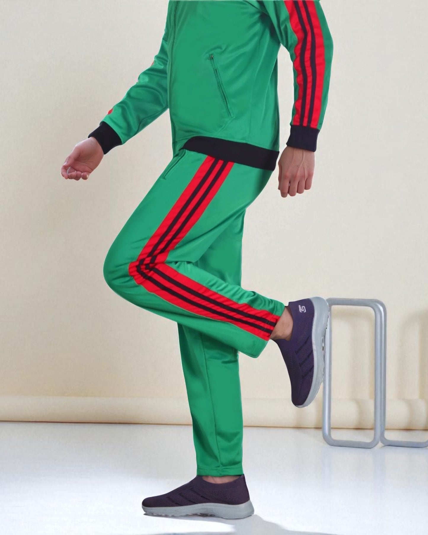 Men's Soft Athletic Tracksuit GYM Active Suit
