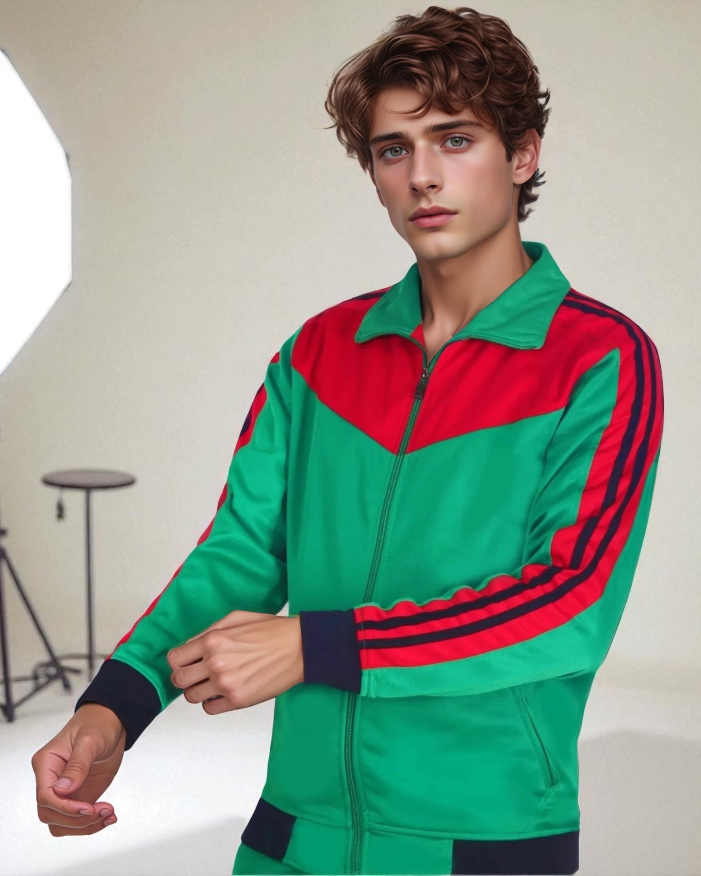 Men's Soft Athletic Tracksuit GYM Active Suit