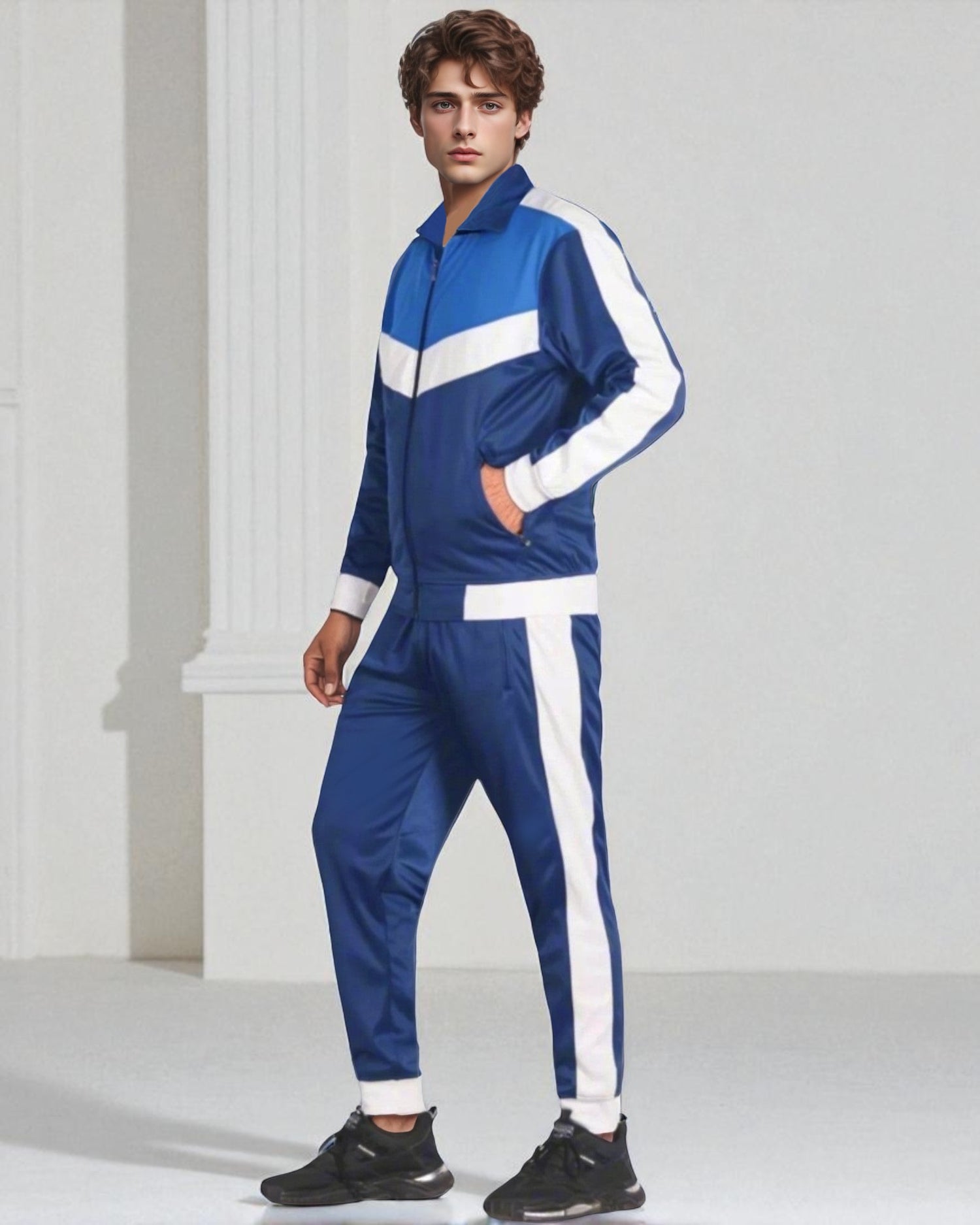 Men's Jogger Tracksuit iClimate Activewear Set