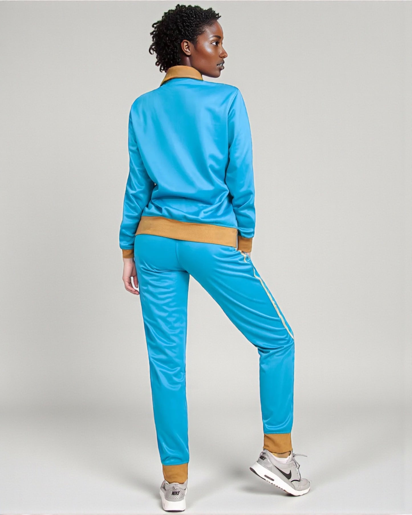 Women's 2-Piece Sunshine Jogger Tracksuit Track Jacket and Track Pants
