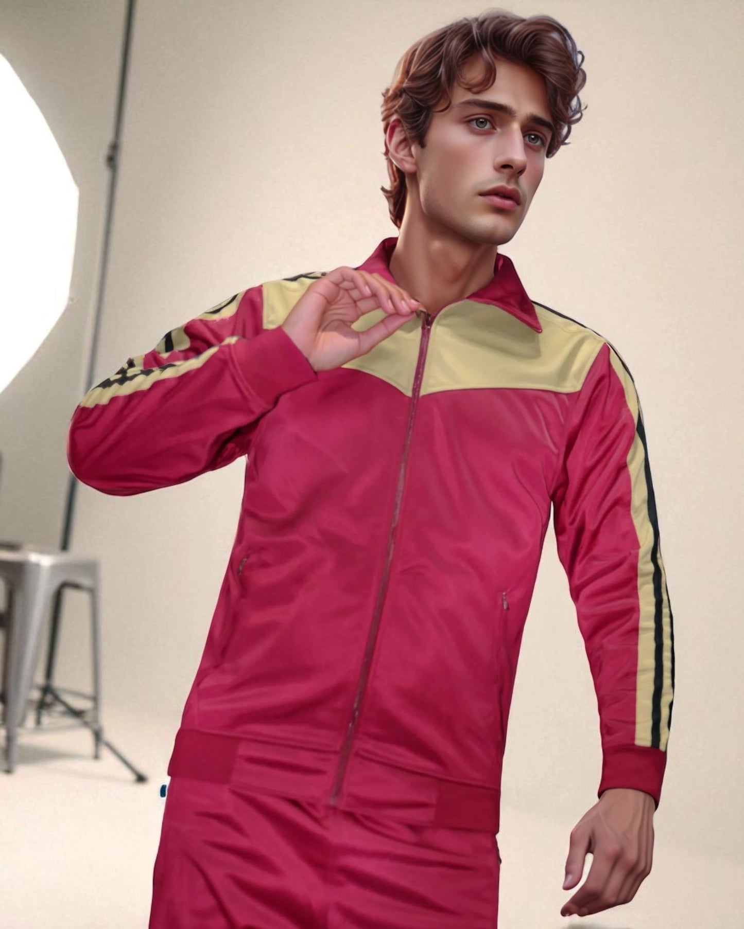 Men's Soft Athletic Tracksuit GYM Active Suit