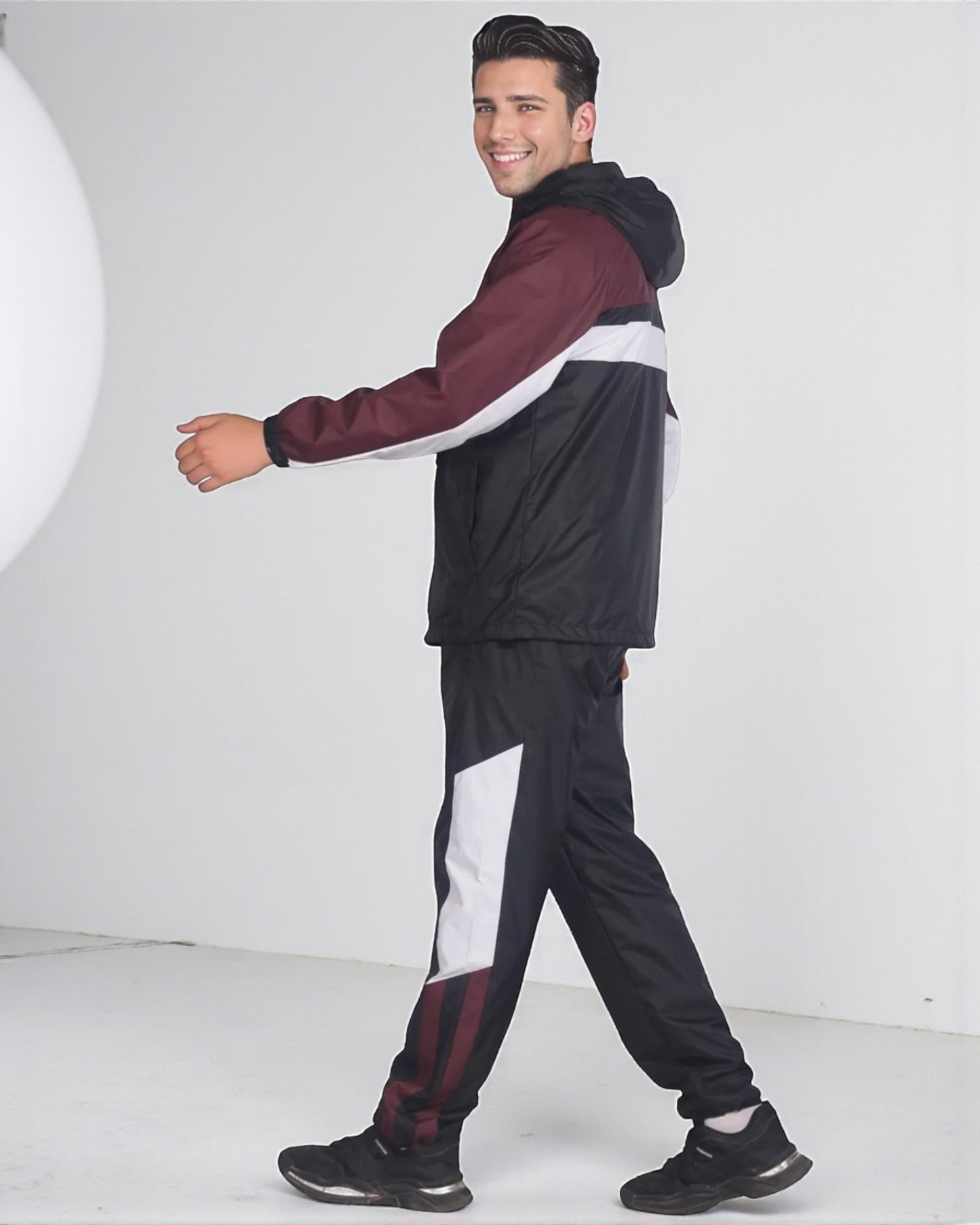 Men’s Active 2-Piece Ridge Windbreaker Tracksuit Matching Set