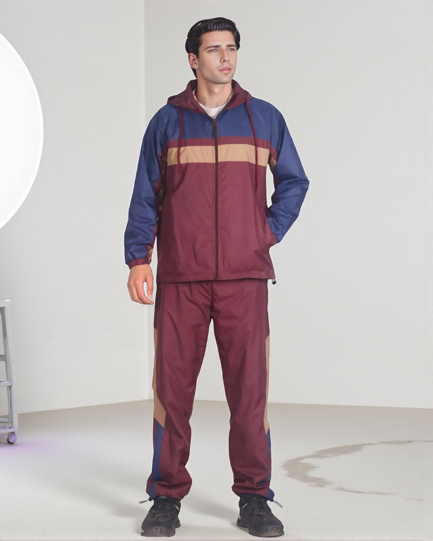 Men’s Active 2-Piece Ridge Windbreaker Tracksuit Matching Set